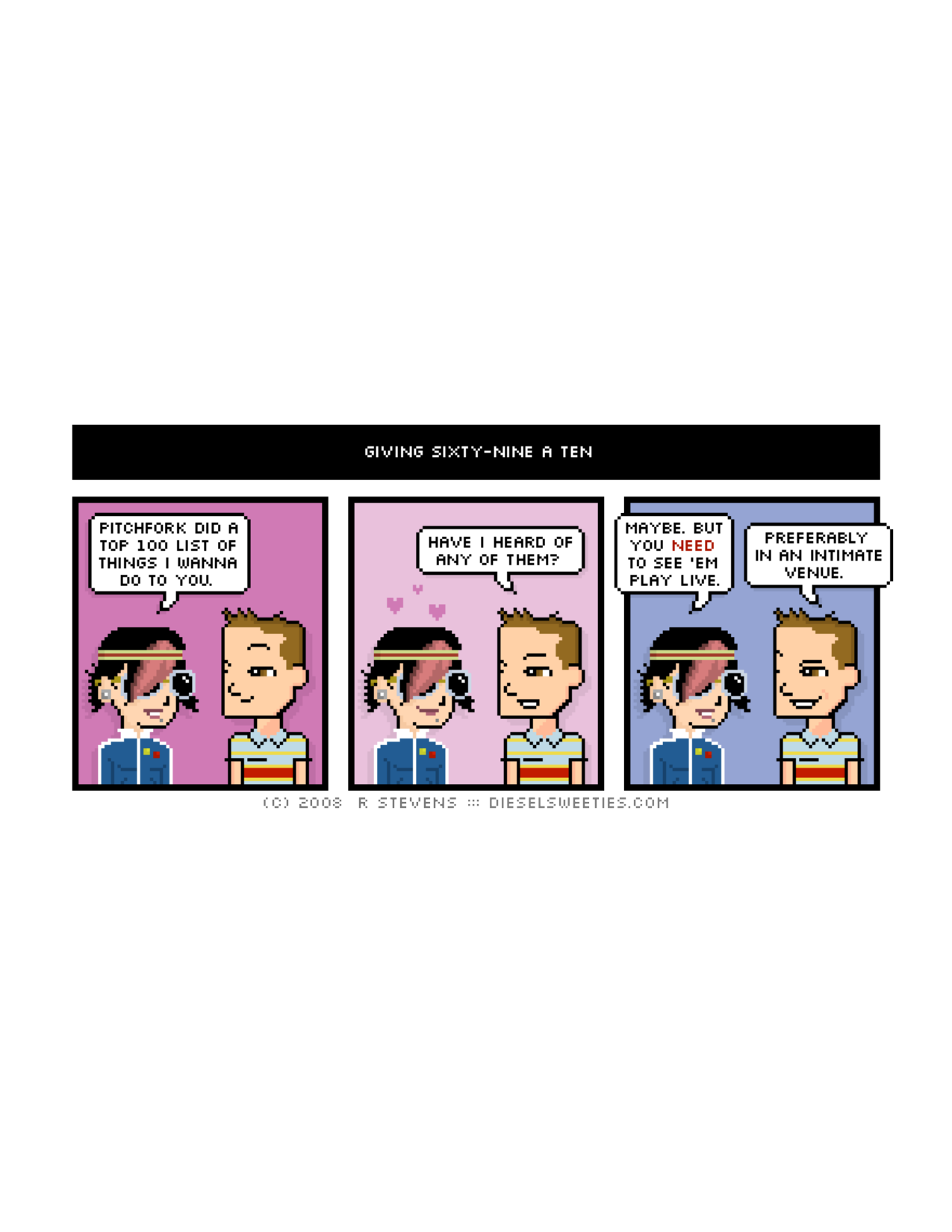 Diesel Sweeties (ebook volumes), page 98. Diesel Sweeties by R. Stevens, CC BY-NC. https://dieselsweeties.com/ebooks/