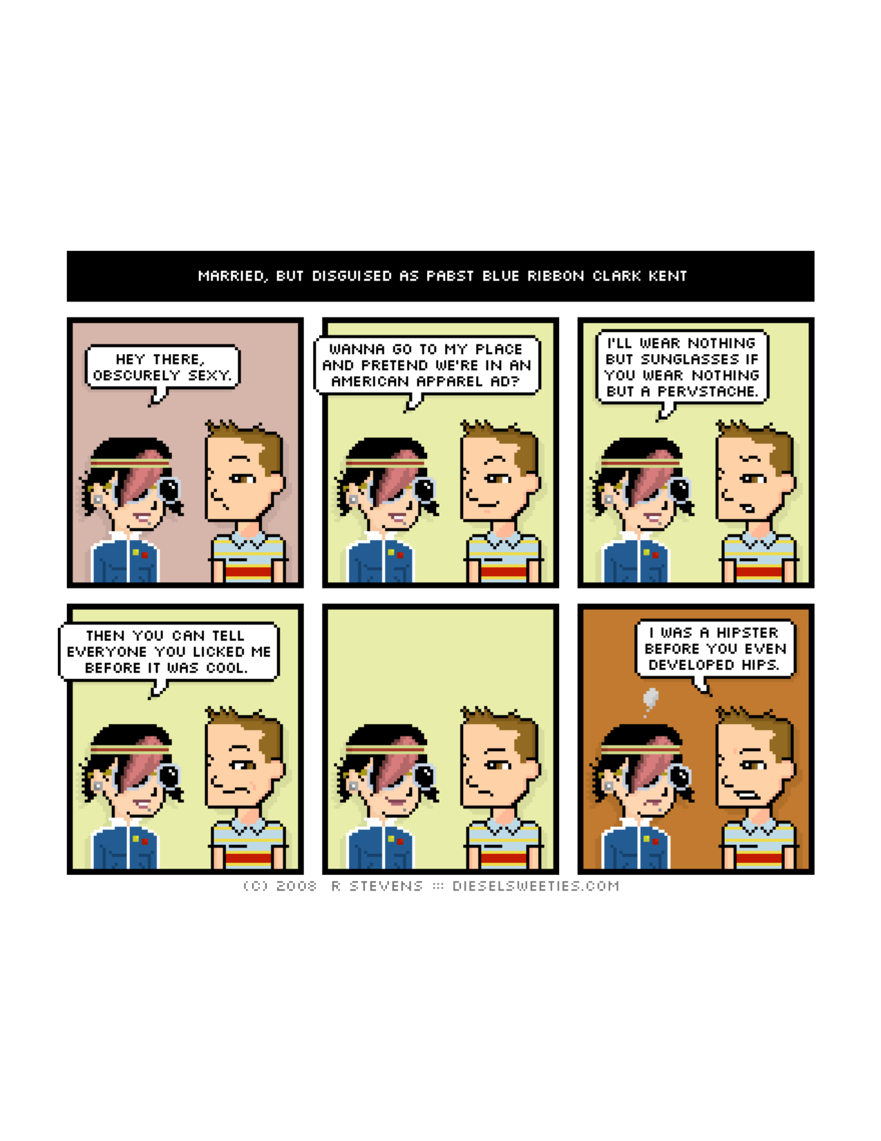 Diesel Sweeties (ebook volumes), page 99. Diesel Sweeties by R. Stevens, CC BY-NC. https://dieselsweeties.com/ebooks/