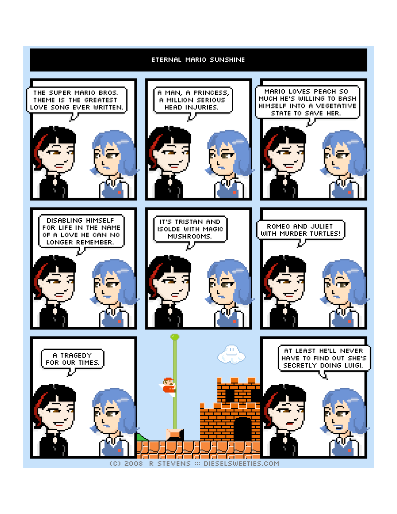 Diesel Sweeties (ebook volumes), page 100. Diesel Sweeties by R. Stevens, CC BY-NC. https://dieselsweeties.com/ebooks/