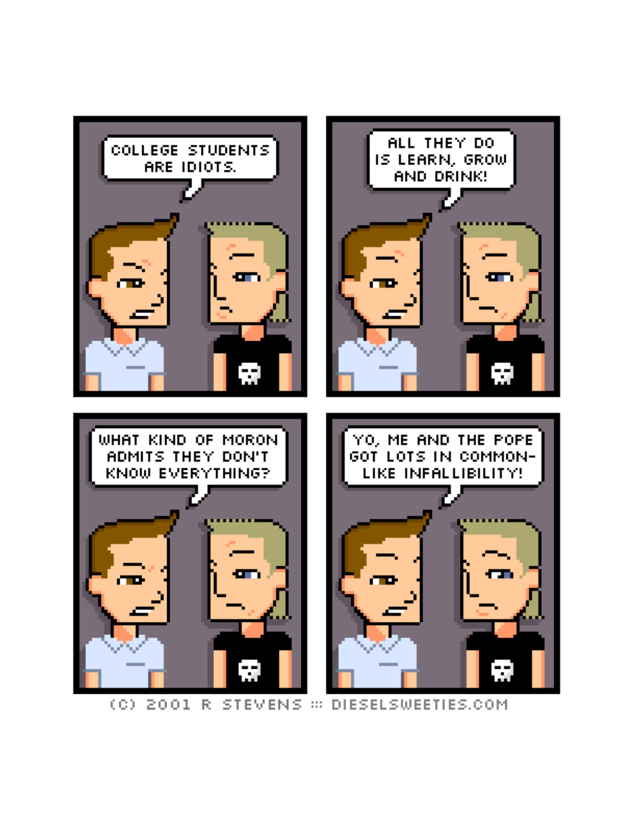 Diesel Sweeties (ebook volumes), page 101. Diesel Sweeties by R. Stevens, CC BY-NC. https://dieselsweeties.com/ebooks/