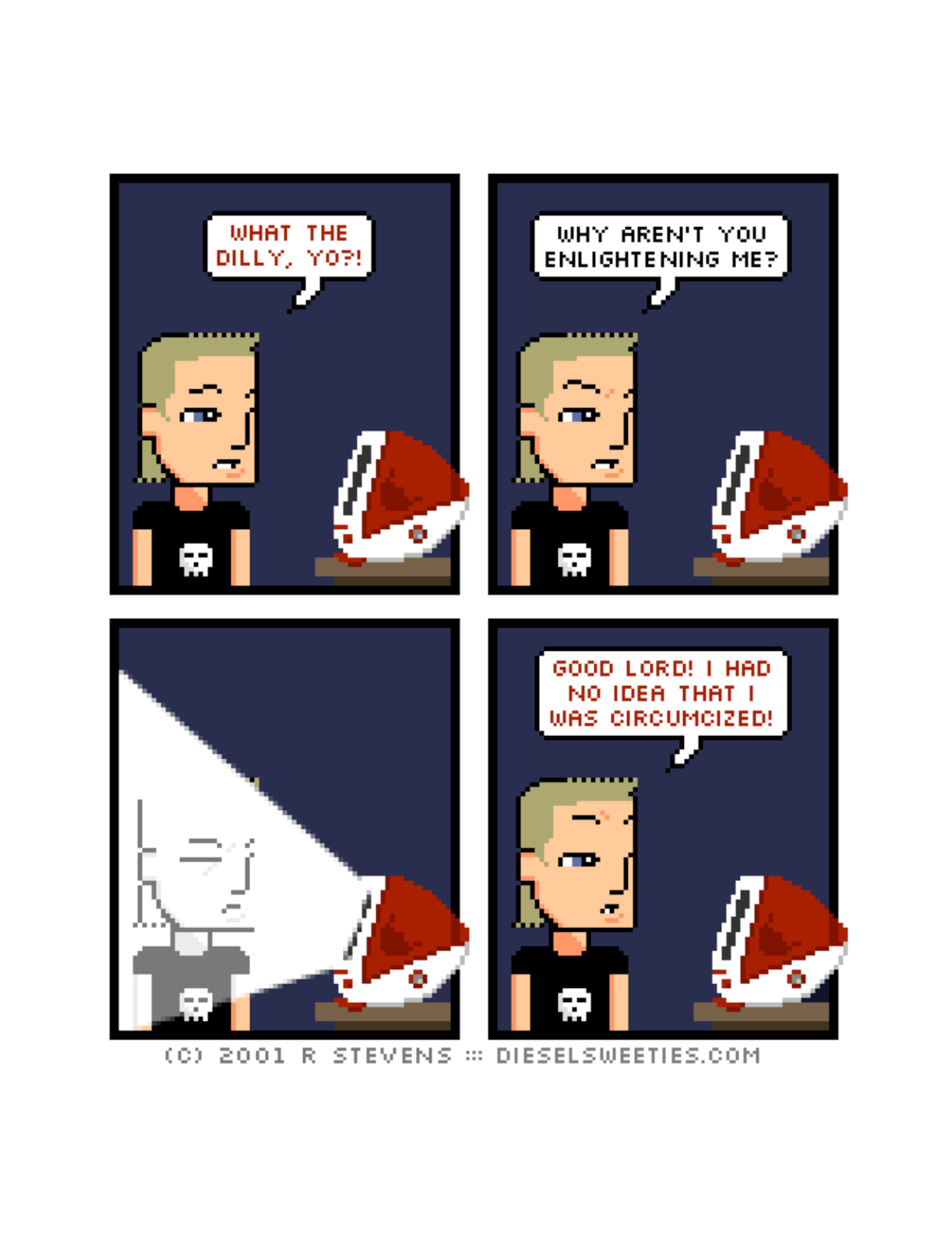 Diesel Sweeties (ebook volumes), page 103. Diesel Sweeties by R. Stevens, CC BY-NC. https://dieselsweeties.com/ebooks/