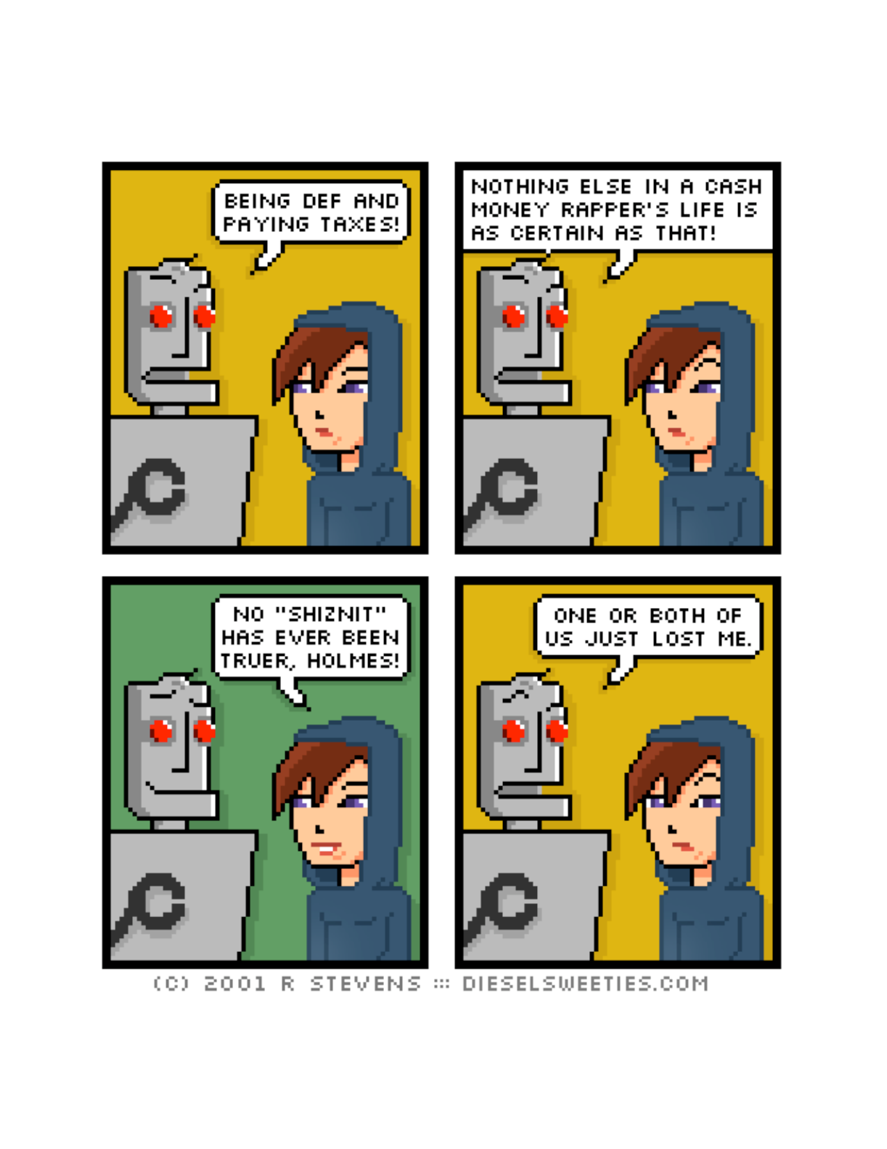Diesel Sweeties (ebook volumes), page 106. Diesel Sweeties by R. Stevens, CC BY-NC. https://dieselsweeties.com/ebooks/
