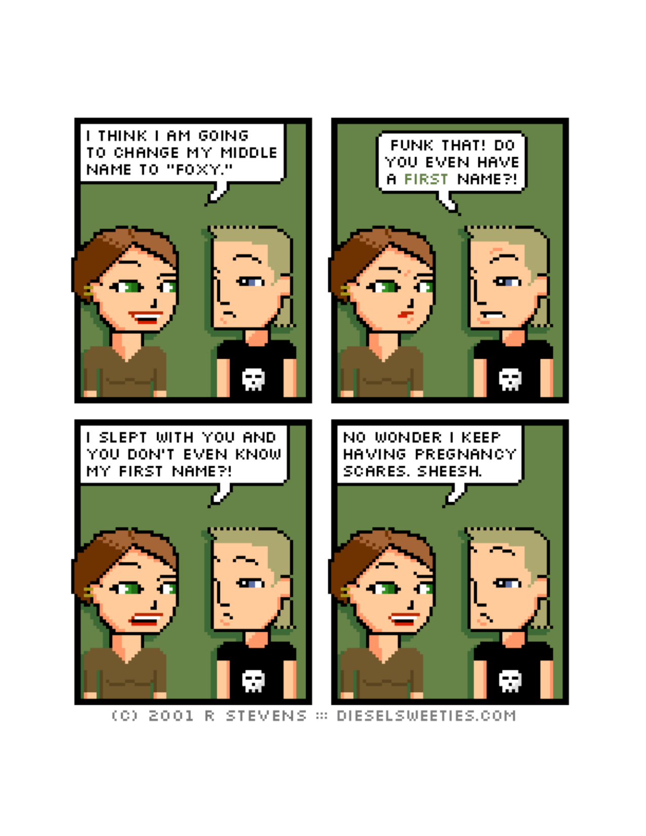 Diesel Sweeties (ebook volumes), page 12. Diesel Sweeties by R. Stevens, CC BY-NC. https://dieselsweeties.com/ebooks/