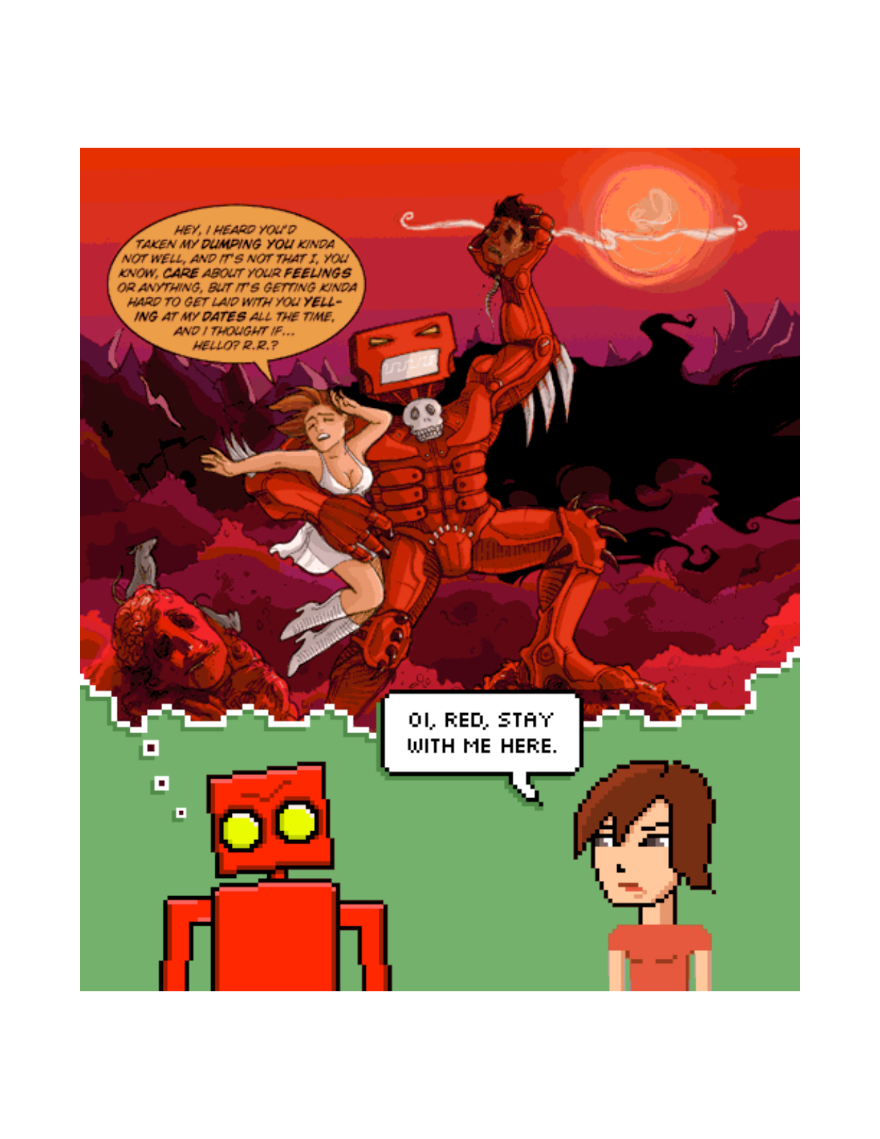 Diesel Sweeties (ebook volumes), page 116. Diesel Sweeties by R. Stevens, CC BY-NC. https://dieselsweeties.com/ebooks/