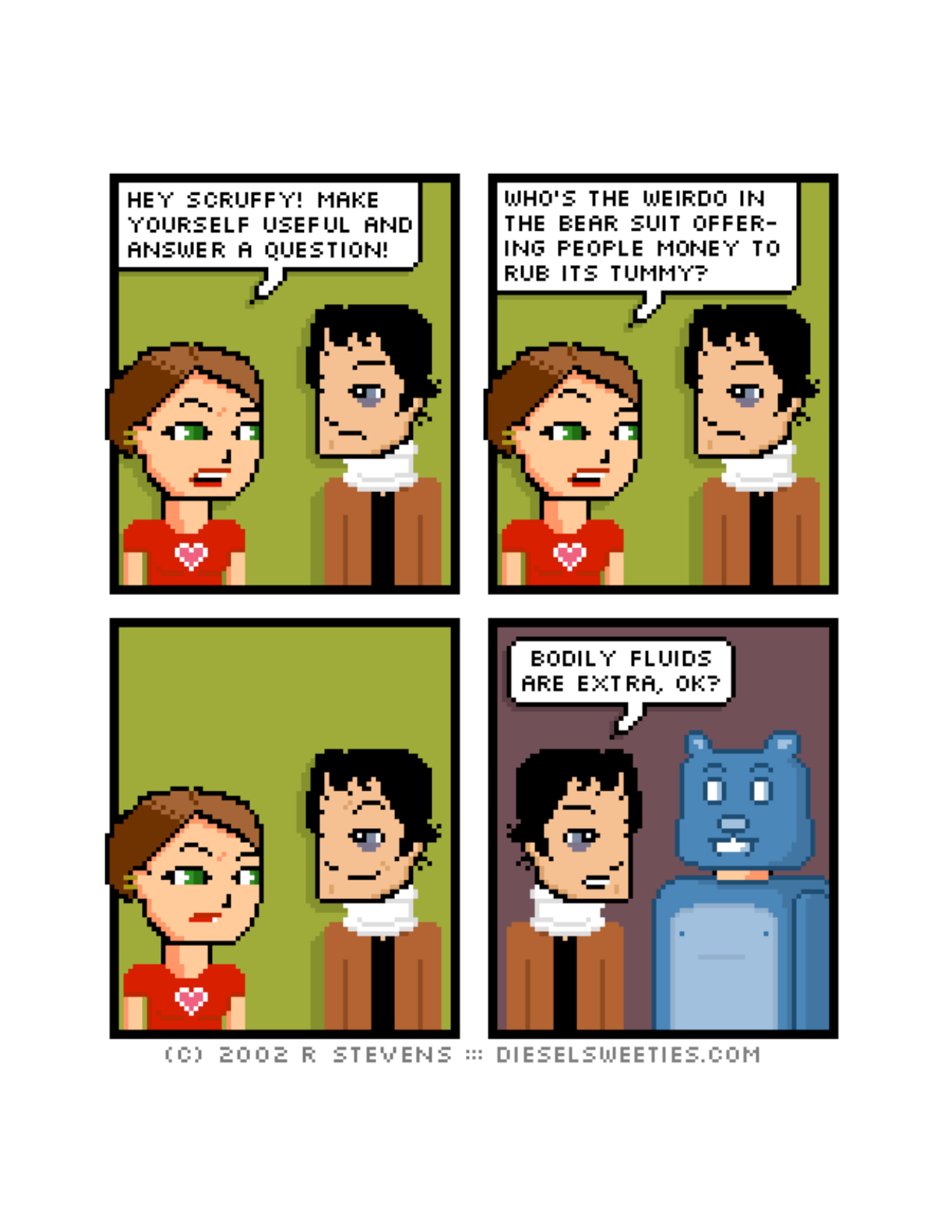 Diesel Sweeties (ebook volumes), page 143. Diesel Sweeties by R. Stevens, CC BY-NC. https://dieselsweeties.com/ebooks/