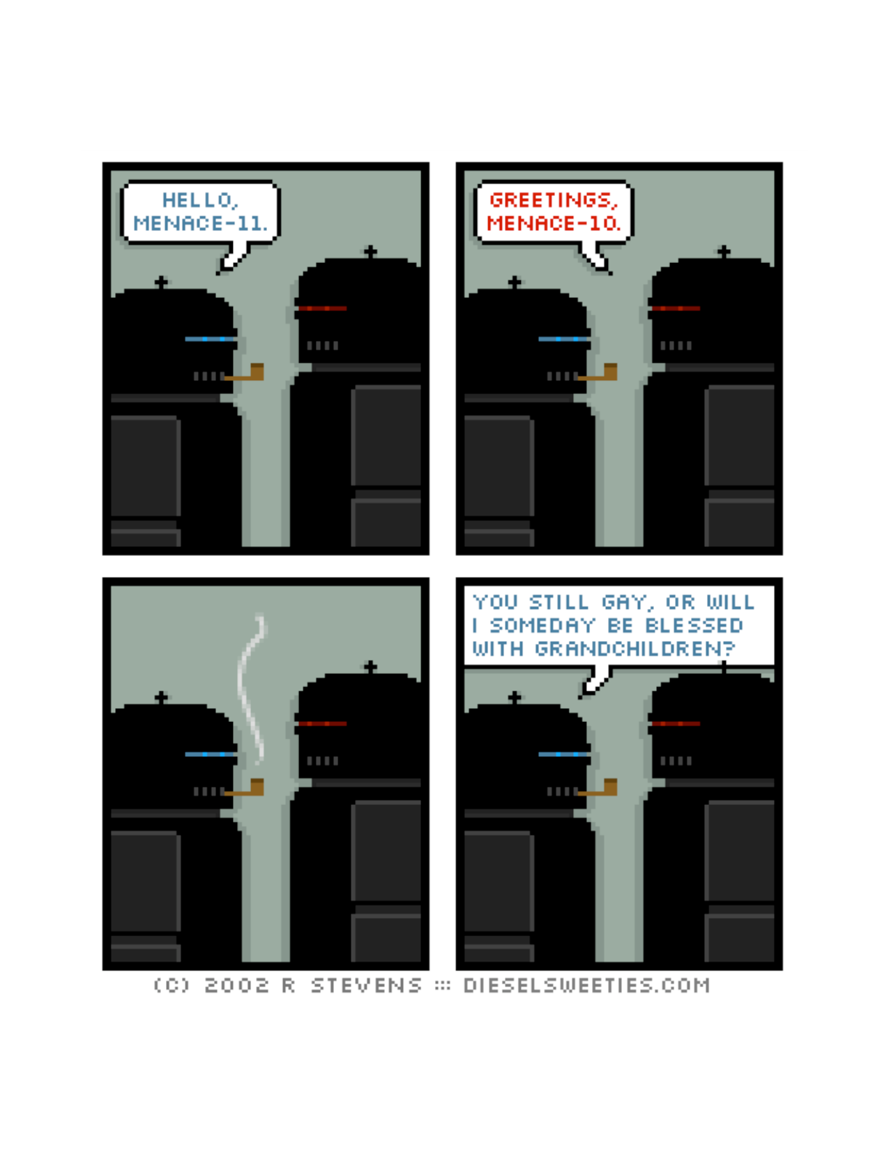 Diesel Sweeties (ebook volumes), page 153. Diesel Sweeties by R. Stevens, CC BY-NC. https://dieselsweeties.com/ebooks/
