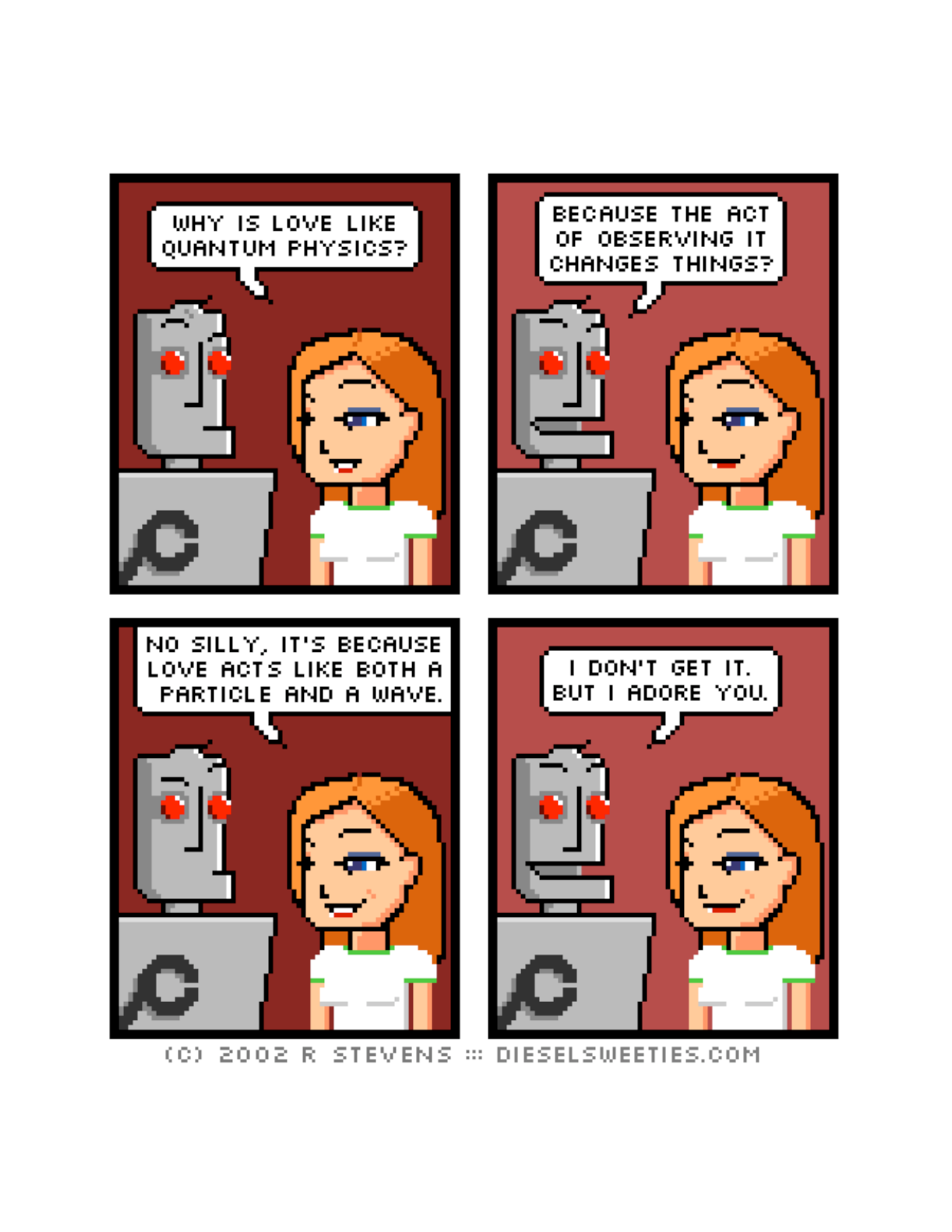 Diesel Sweeties (ebook volumes), page 158. Diesel Sweeties by R. Stevens, CC BY-NC. https://dieselsweeties.com/ebooks/