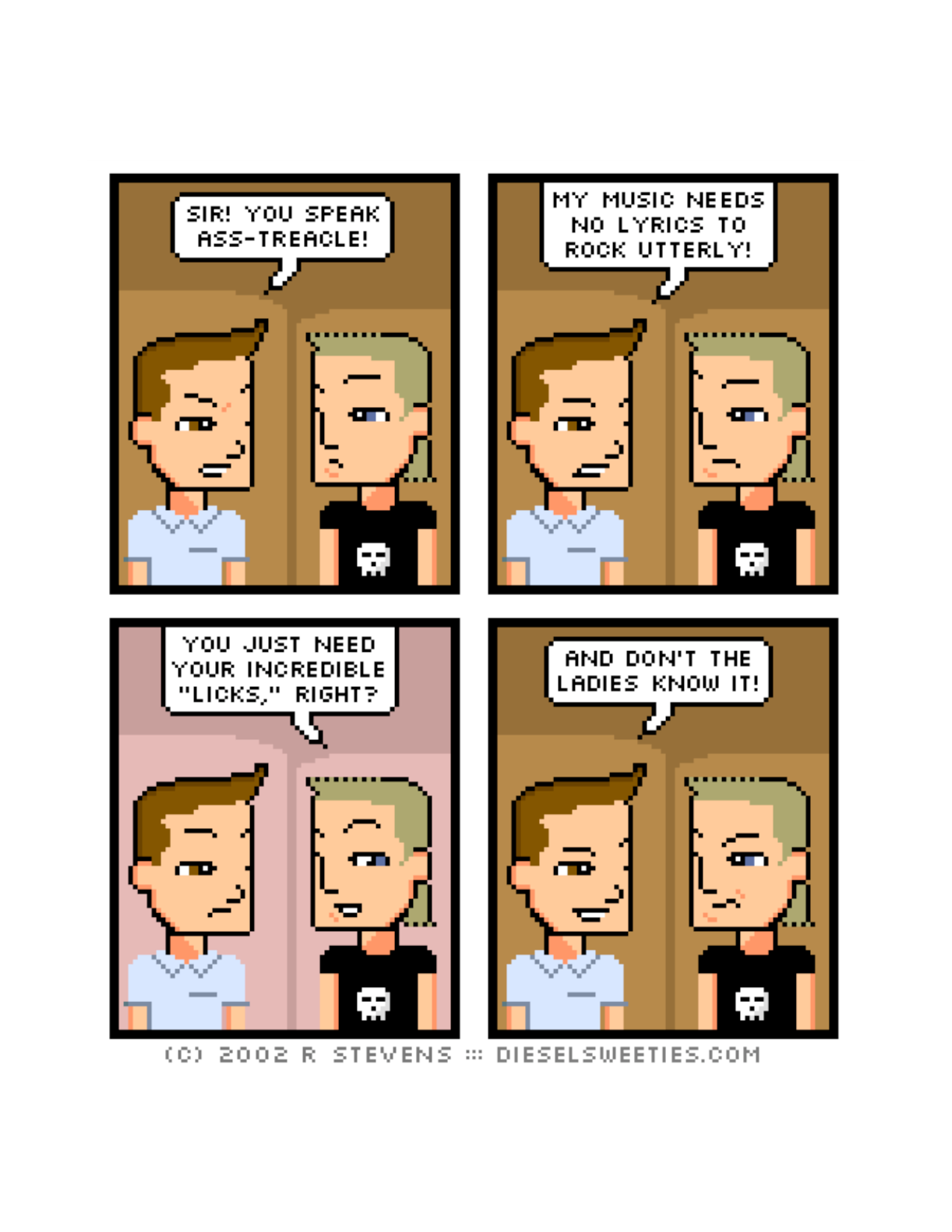 Diesel Sweeties (ebook volumes), page 164. Diesel Sweeties by R. Stevens, CC BY-NC. https://dieselsweeties.com/ebooks/