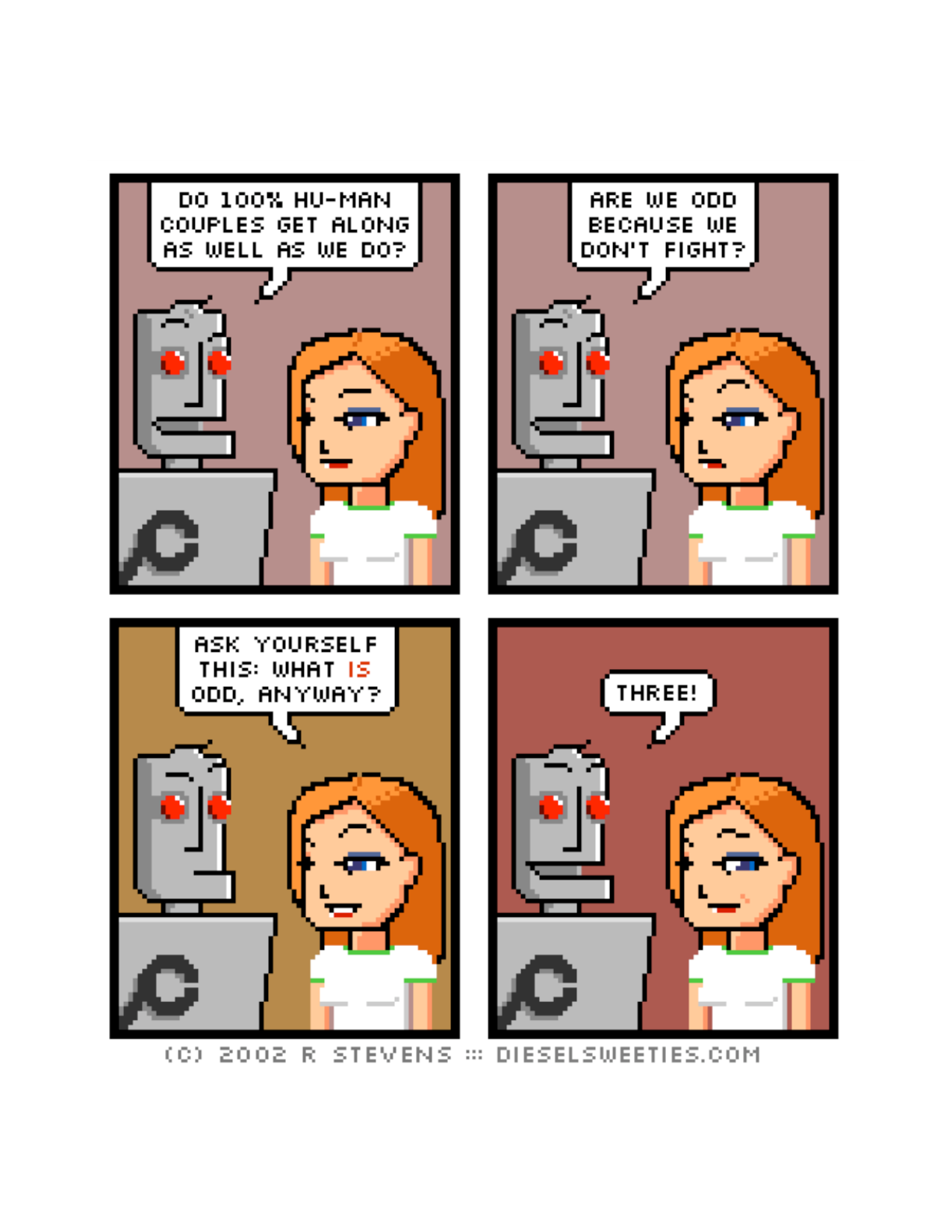 Diesel Sweeties (ebook volumes), page 179. Diesel Sweeties by R. Stevens, CC BY-NC. https://dieselsweeties.com/ebooks/