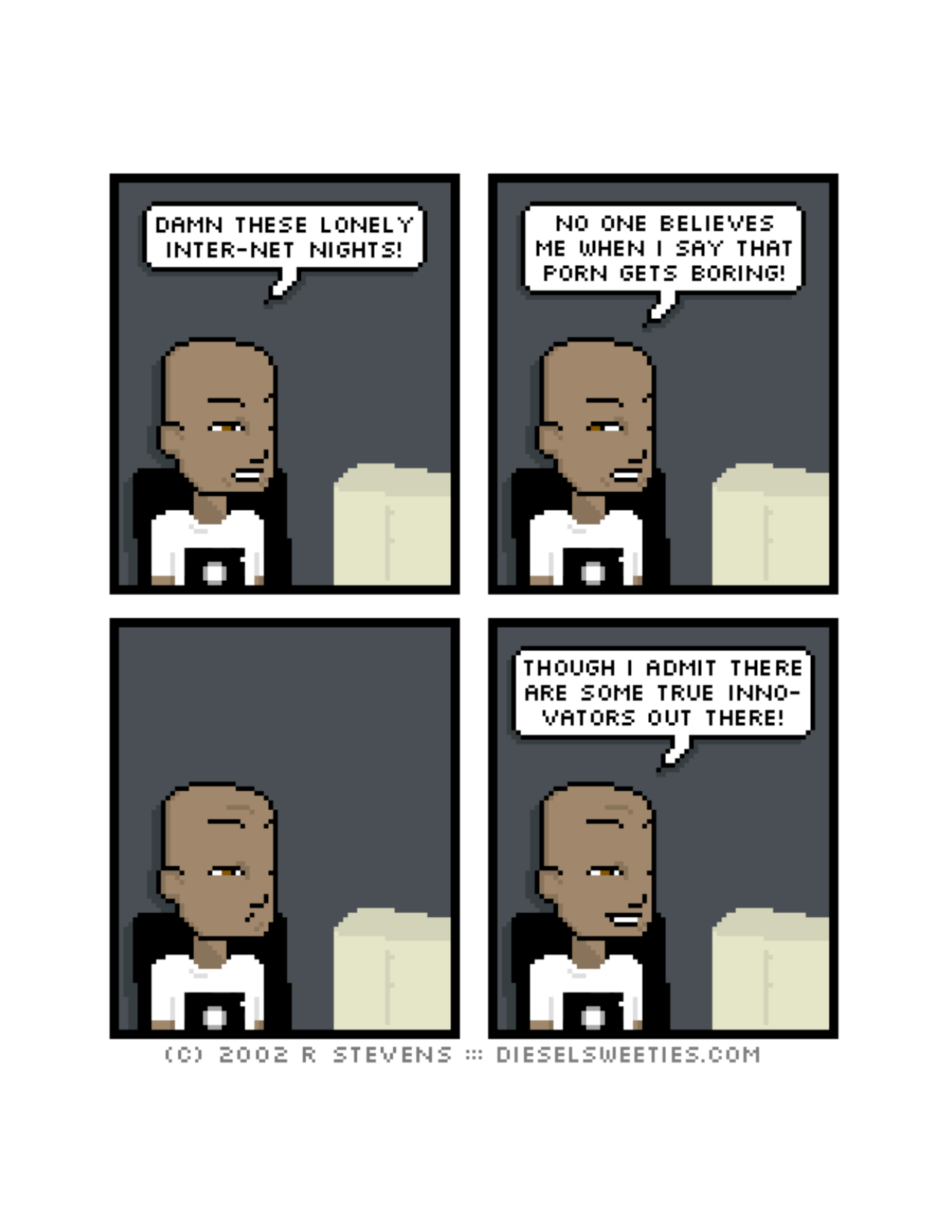 Diesel Sweeties (ebook volumes), page 192. Diesel Sweeties by R. Stevens, CC BY-NC. https://dieselsweeties.com/ebooks/