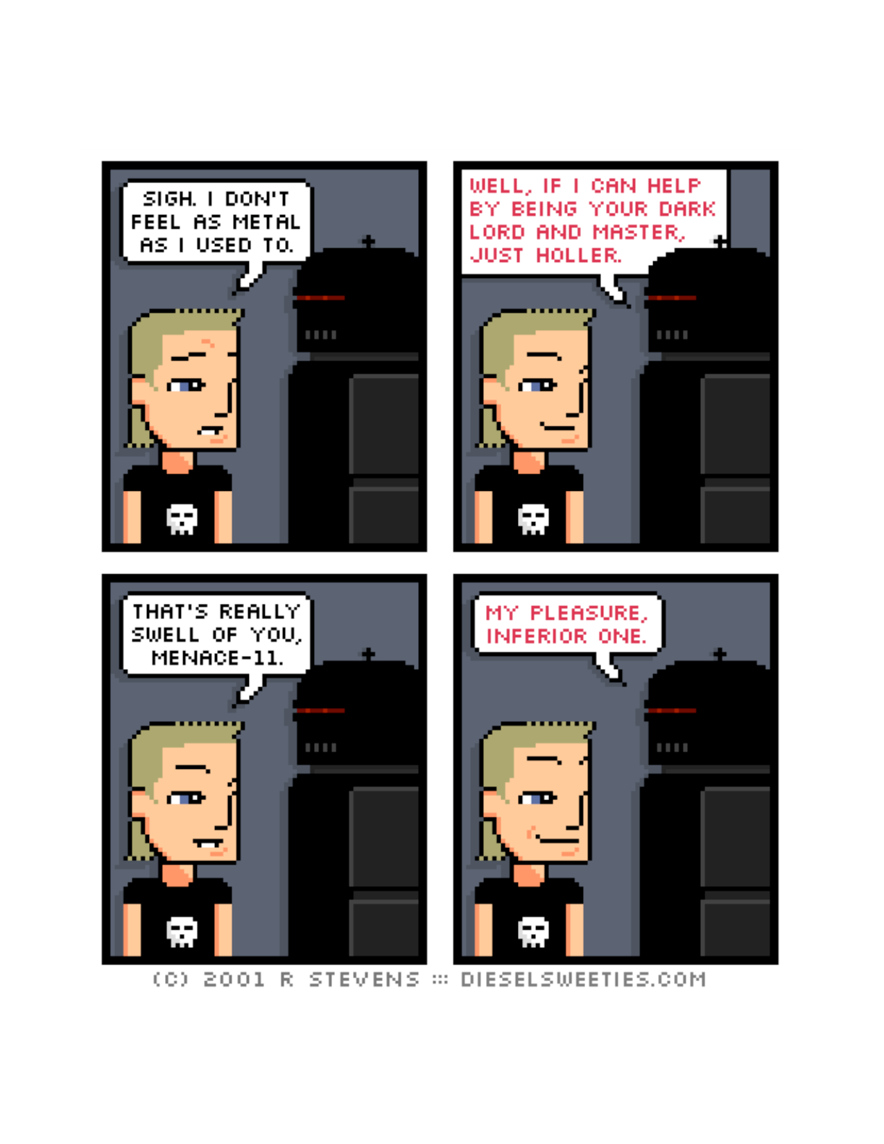 Diesel Sweeties (ebook volumes), page 26. Diesel Sweeties by R. Stevens, CC BY-NC. https://dieselsweeties.com/ebooks/