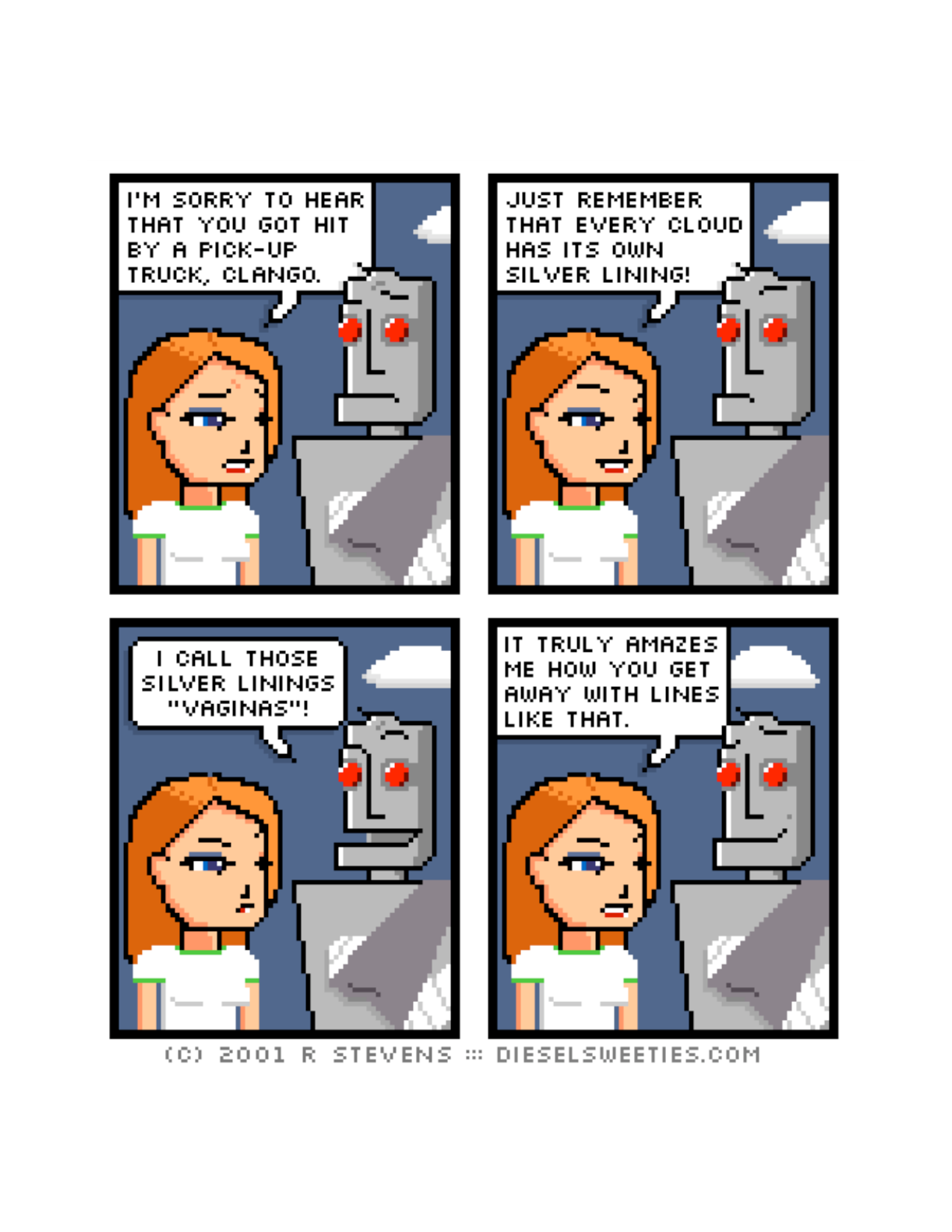 Diesel Sweeties (ebook volumes), page 39. Diesel Sweeties by R. Stevens, CC BY-NC. https://dieselsweeties.com/ebooks/