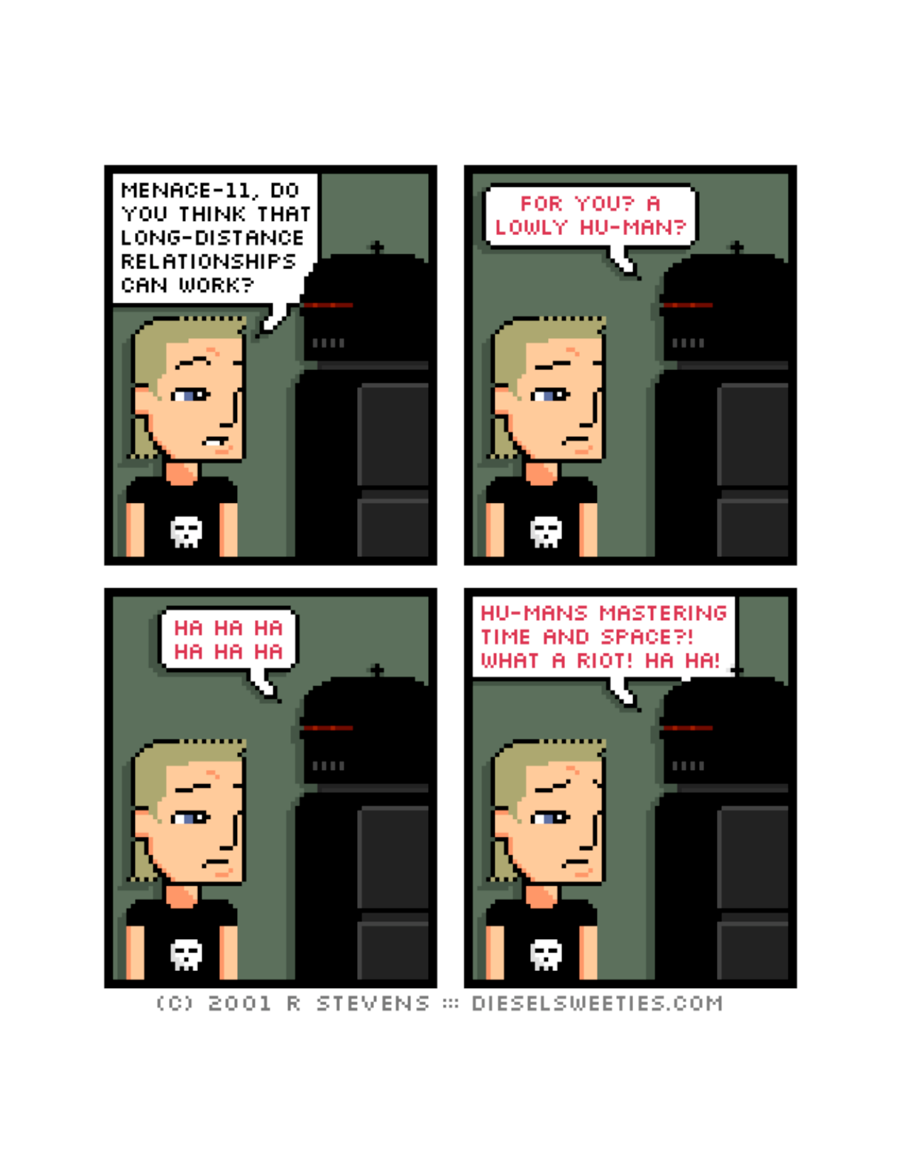 Diesel Sweeties (ebook volumes), page 43. Diesel Sweeties by R. Stevens, CC BY-NC. https://dieselsweeties.com/ebooks/