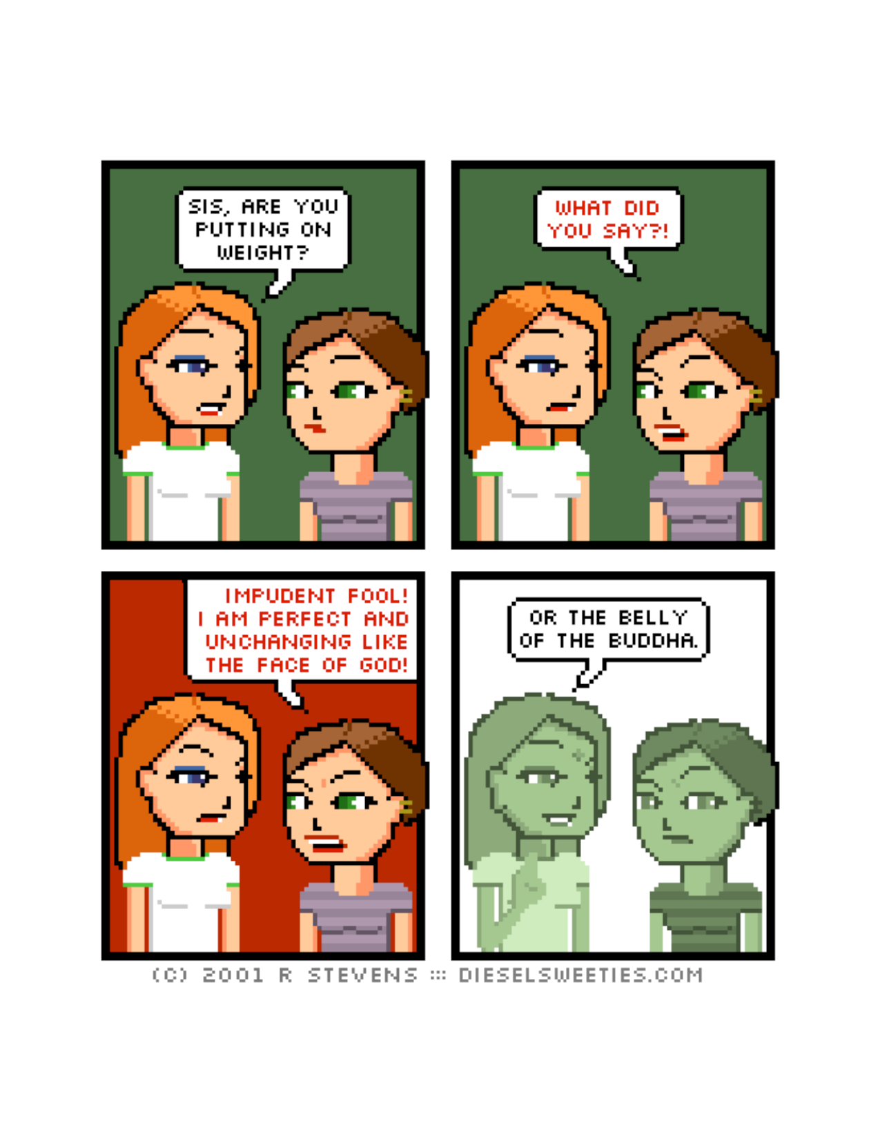 Diesel Sweeties (ebook volumes), page 52. Diesel Sweeties by R. Stevens, CC BY-NC. https://dieselsweeties.com/ebooks/