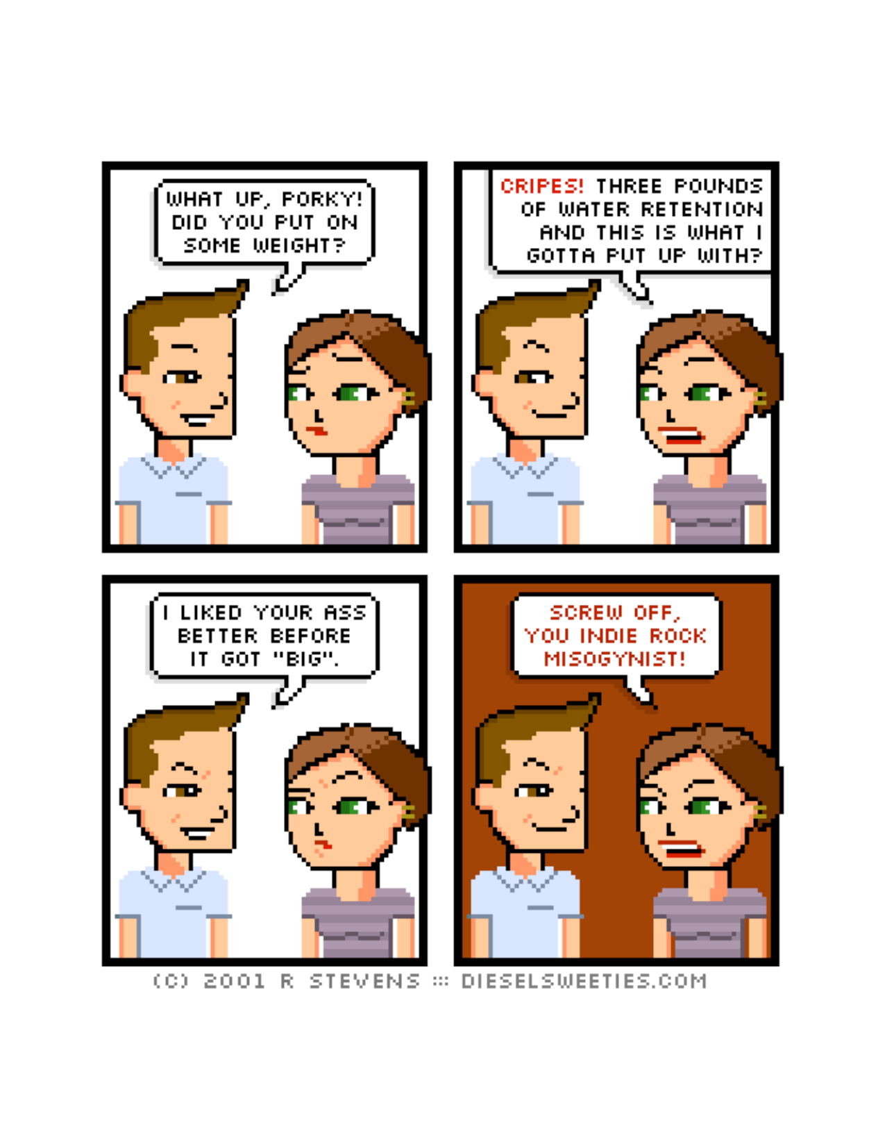 Diesel Sweeties (ebook volumes), page 56. Diesel Sweeties by R. Stevens, CC BY-NC. https://dieselsweeties.com/ebooks/