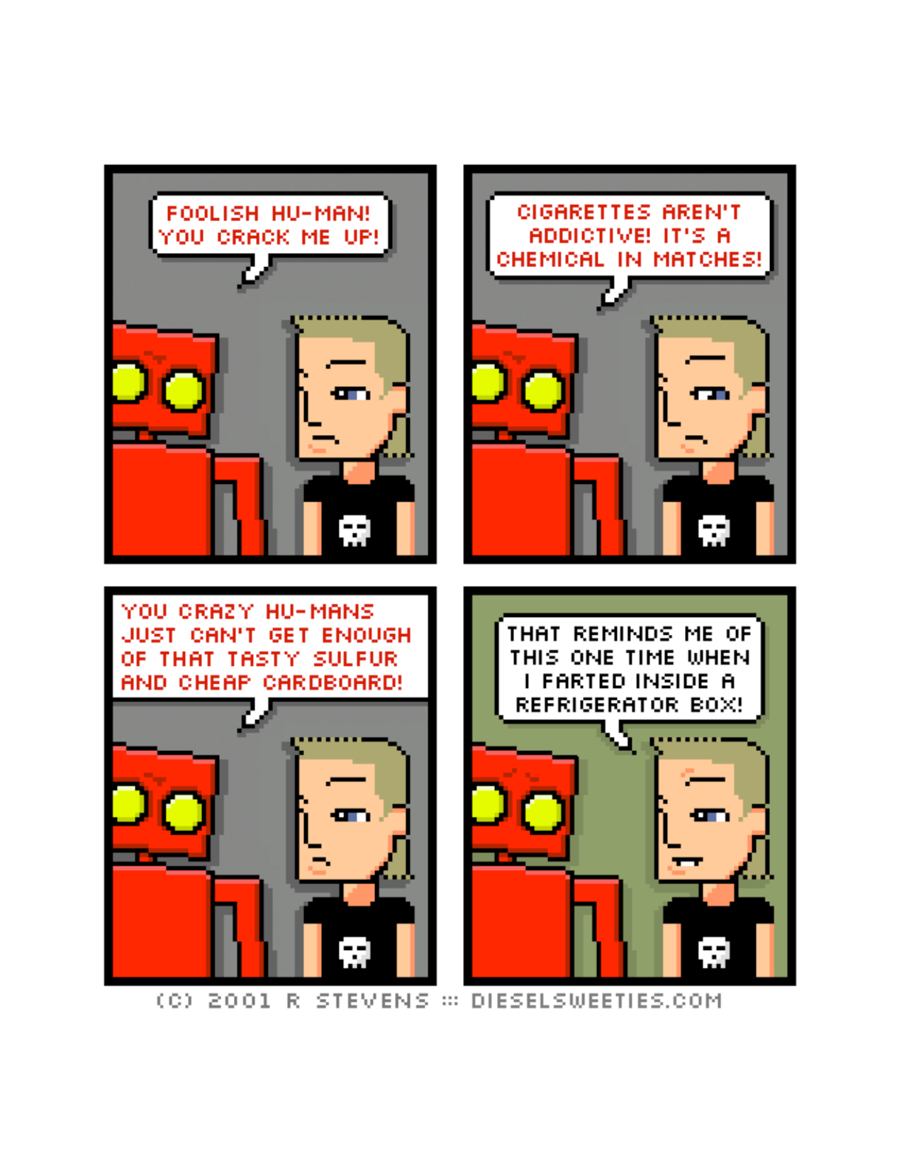 Diesel Sweeties (ebook volumes), page 74. Diesel Sweeties by R. Stevens, CC BY-NC. https://dieselsweeties.com/ebooks/