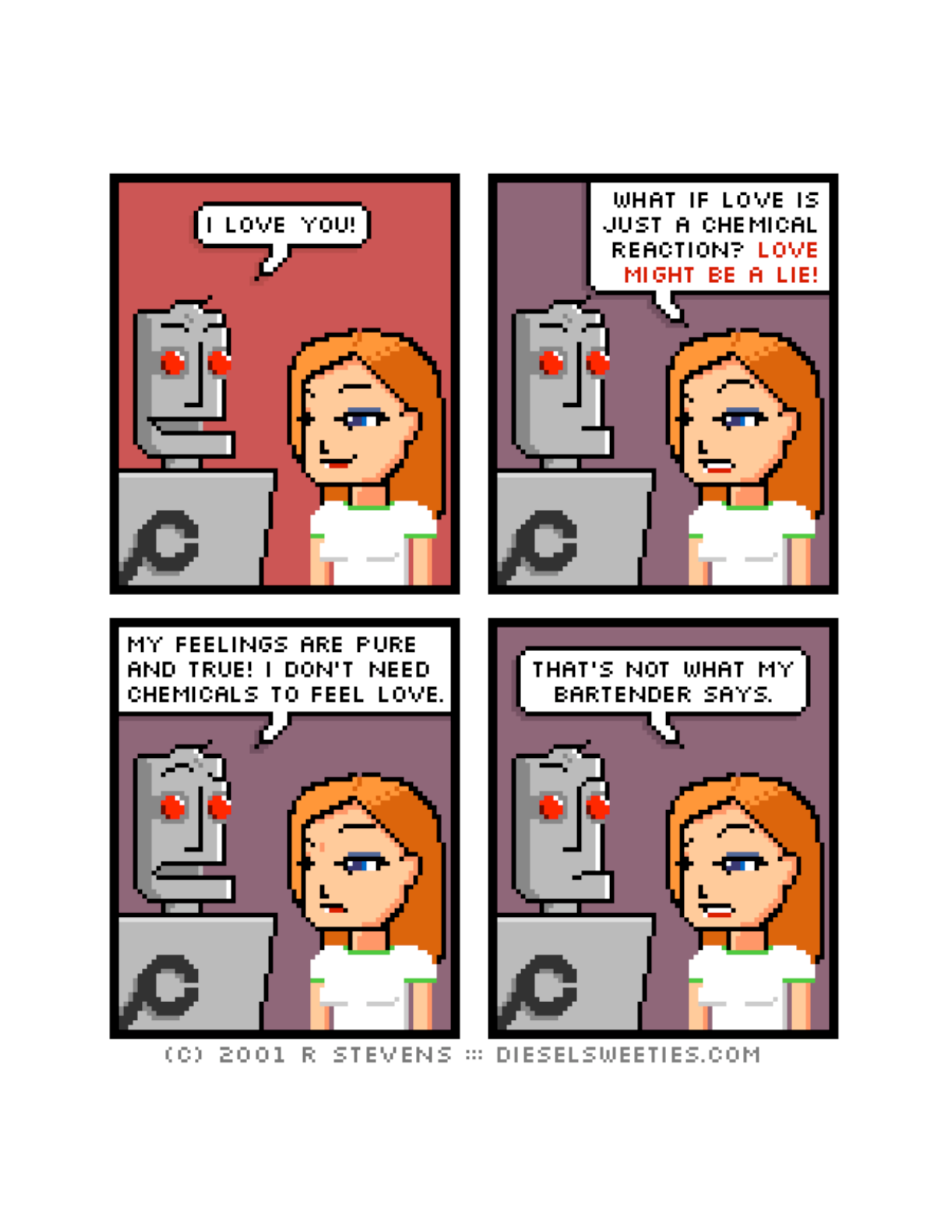 Diesel Sweeties (ebook volumes), page 82. Diesel Sweeties by R. Stevens, CC BY-NC. https://dieselsweeties.com/ebooks/