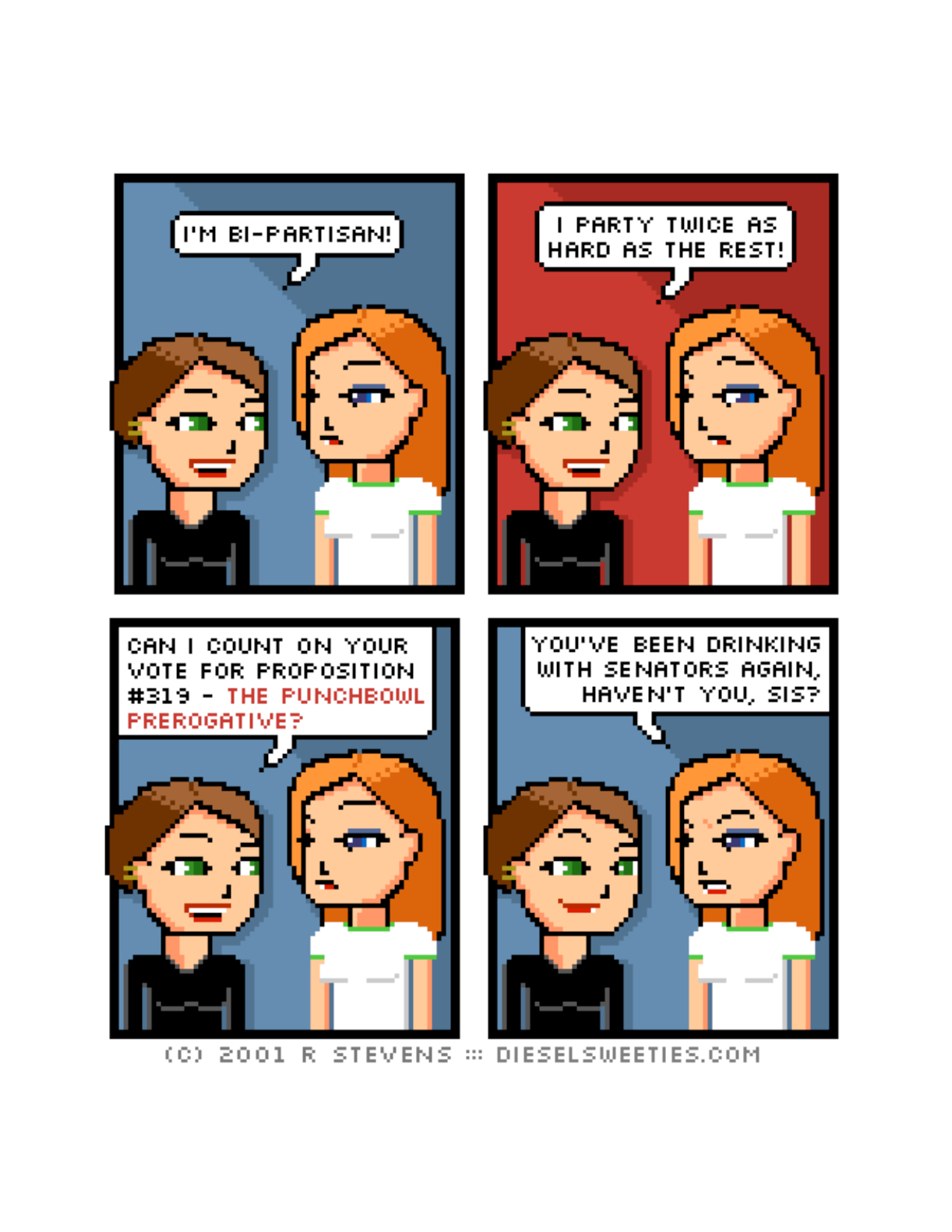 Diesel Sweeties (ebook volumes), page 83. Diesel Sweeties by R. Stevens, CC BY-NC. https://dieselsweeties.com/ebooks/
