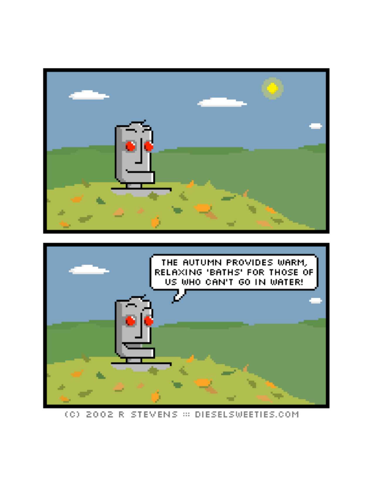 Diesel Sweeties (ebook volumes), page 110. Diesel Sweeties by R. Stevens, CC BY-NC. https://dieselsweeties.com/ebooks/