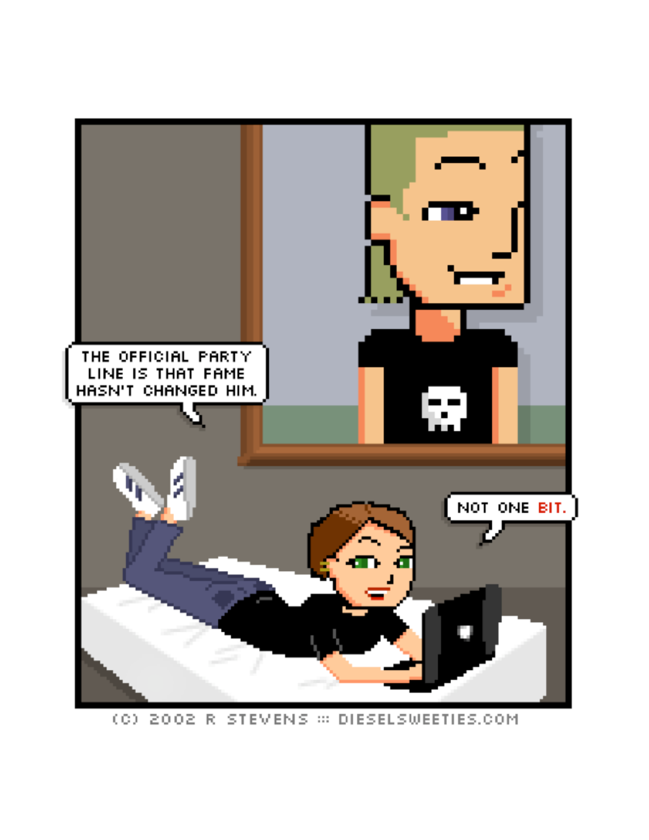 Diesel Sweeties (ebook volumes), page 122. Diesel Sweeties by R. Stevens, CC BY-NC. https://dieselsweeties.com/ebooks/