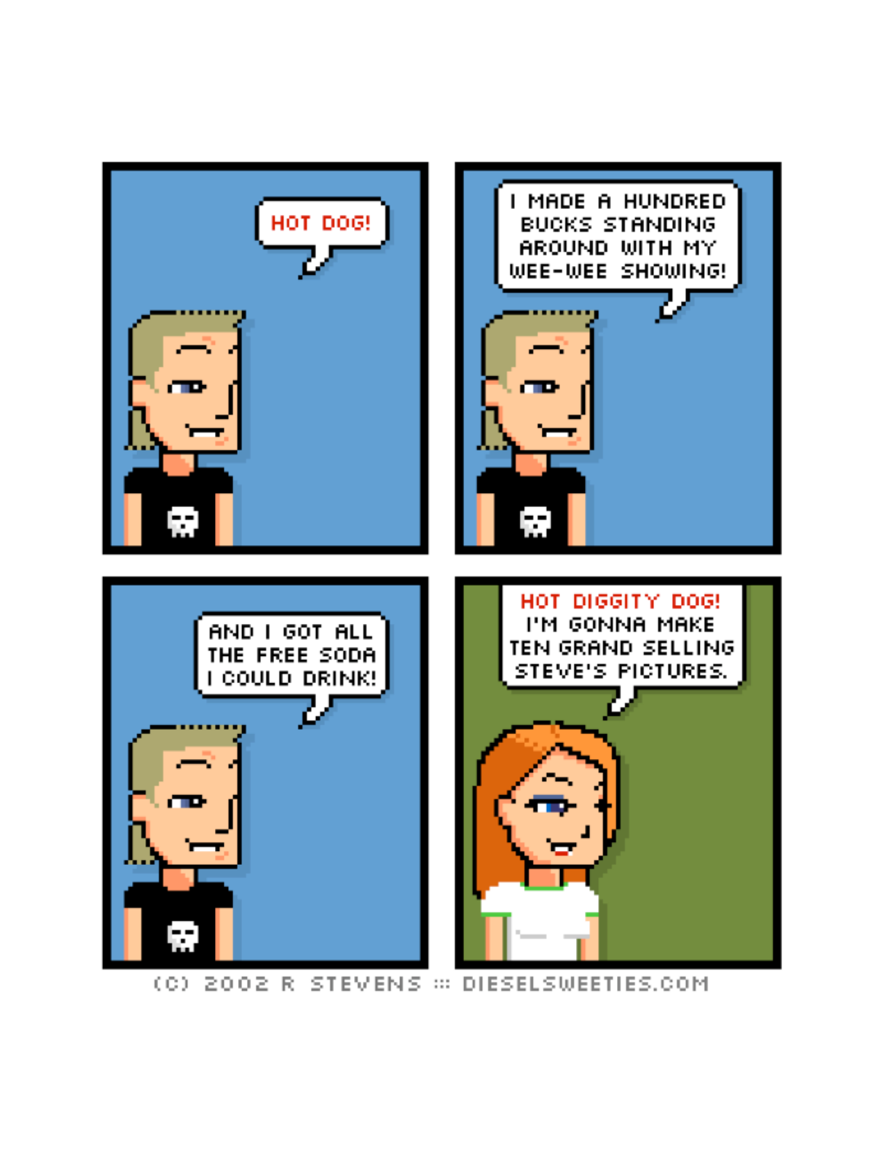 Diesel Sweeties (ebook volumes), page 126. Diesel Sweeties by R. Stevens, CC BY-NC. https://dieselsweeties.com/ebooks/