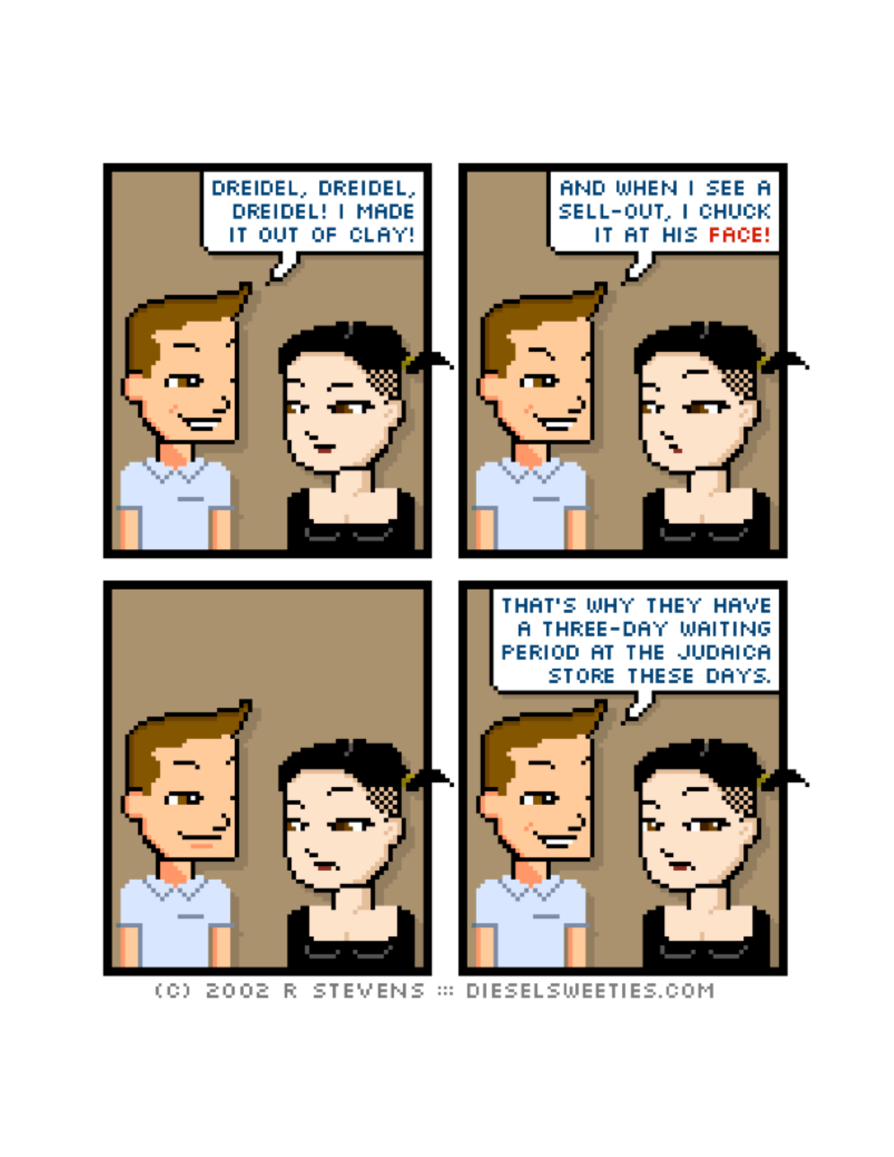 Diesel Sweeties (ebook volumes), page 127. Diesel Sweeties by R. Stevens, CC BY-NC. https://dieselsweeties.com/ebooks/