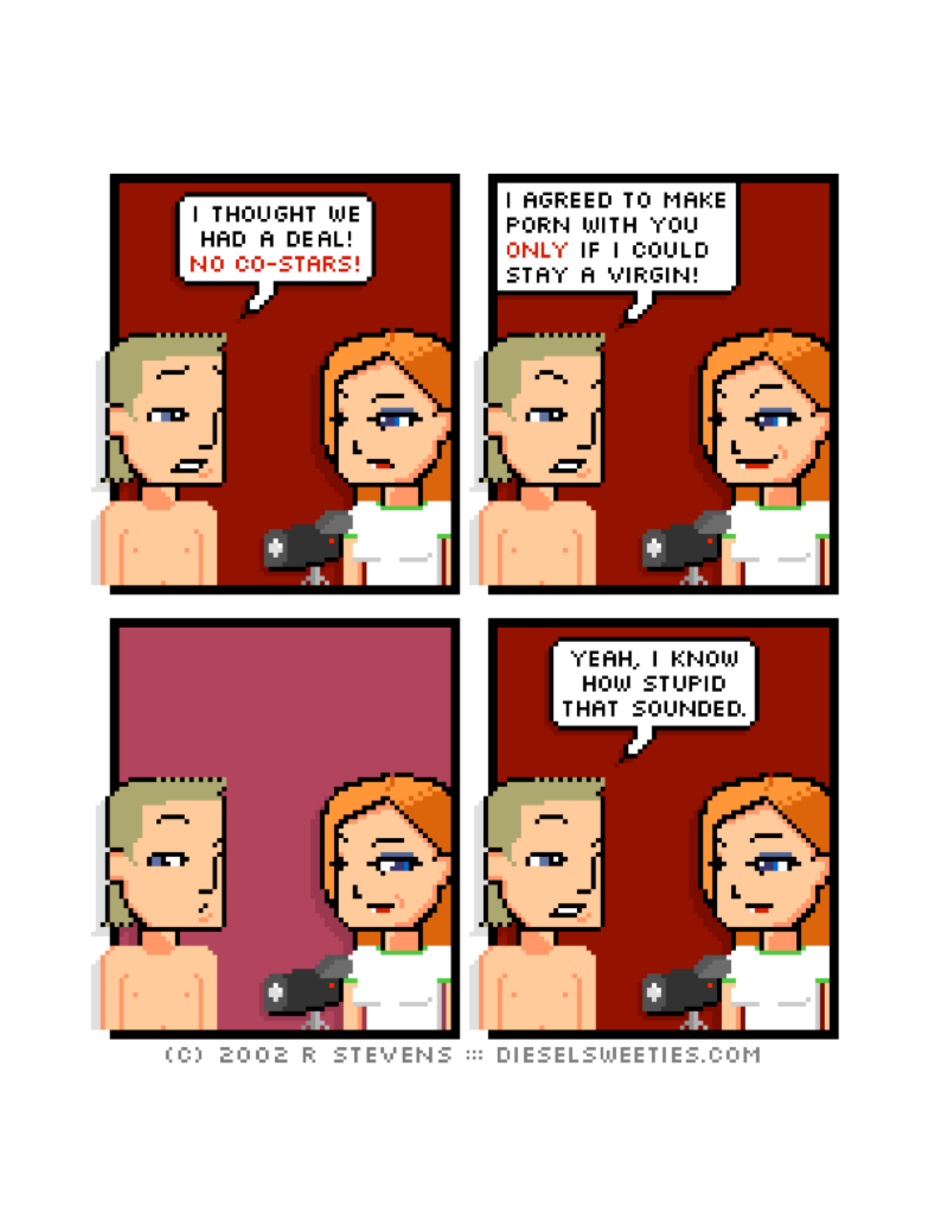 Diesel Sweeties (ebook volumes), page 130. Diesel Sweeties by R. Stevens, CC BY-NC. https://dieselsweeties.com/ebooks/