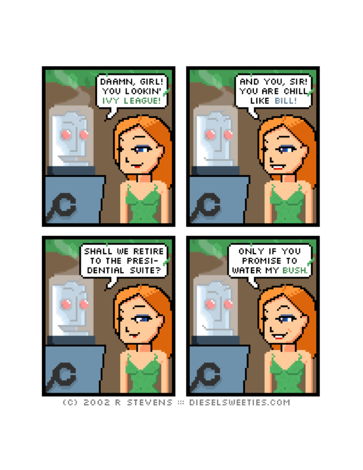 Diesel Sweeties (ebook volumes), page 140. Diesel Sweeties by R. Stevens, CC BY-NC. https://dieselsweeties.com/ebooks/