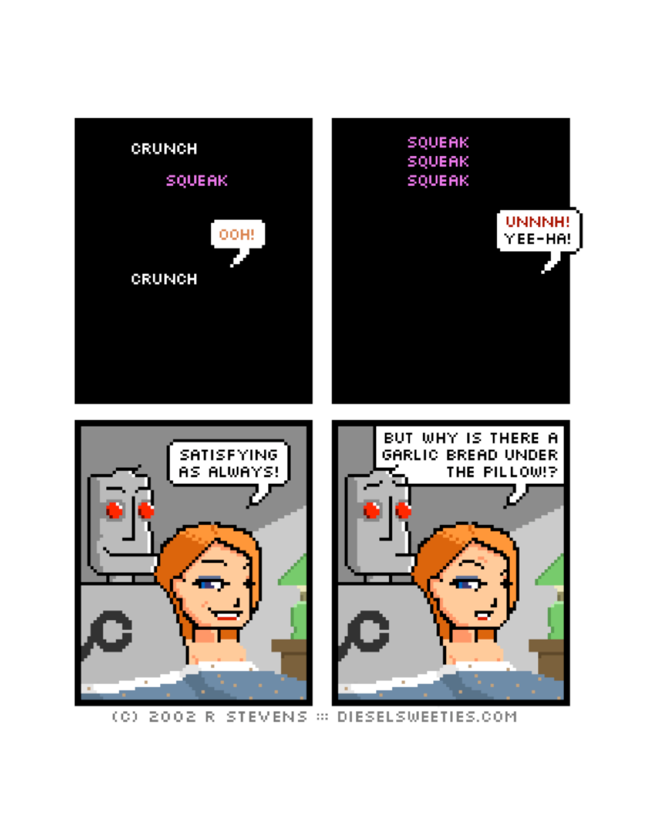 Diesel Sweeties (ebook volumes), page 155. Diesel Sweeties by R. Stevens, CC BY-NC. https://dieselsweeties.com/ebooks/