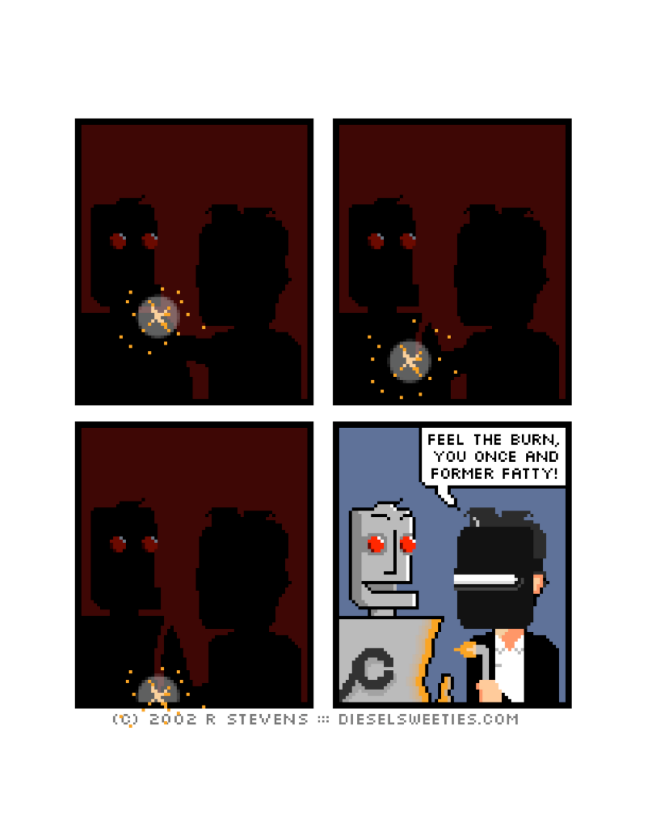 Diesel Sweeties (ebook volumes), page 165. Diesel Sweeties by R. Stevens, CC BY-NC. https://dieselsweeties.com/ebooks/