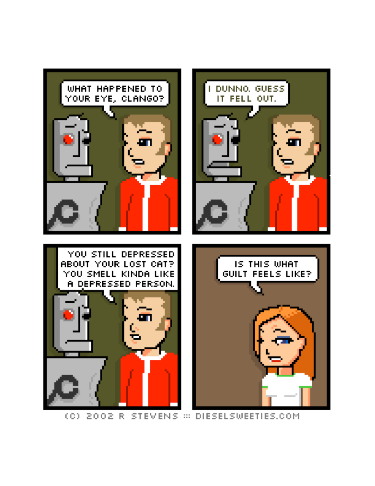 Diesel Sweeties (ebook volumes), page 180. Diesel Sweeties by R. Stevens, CC BY-NC. https://dieselsweeties.com/ebooks/
