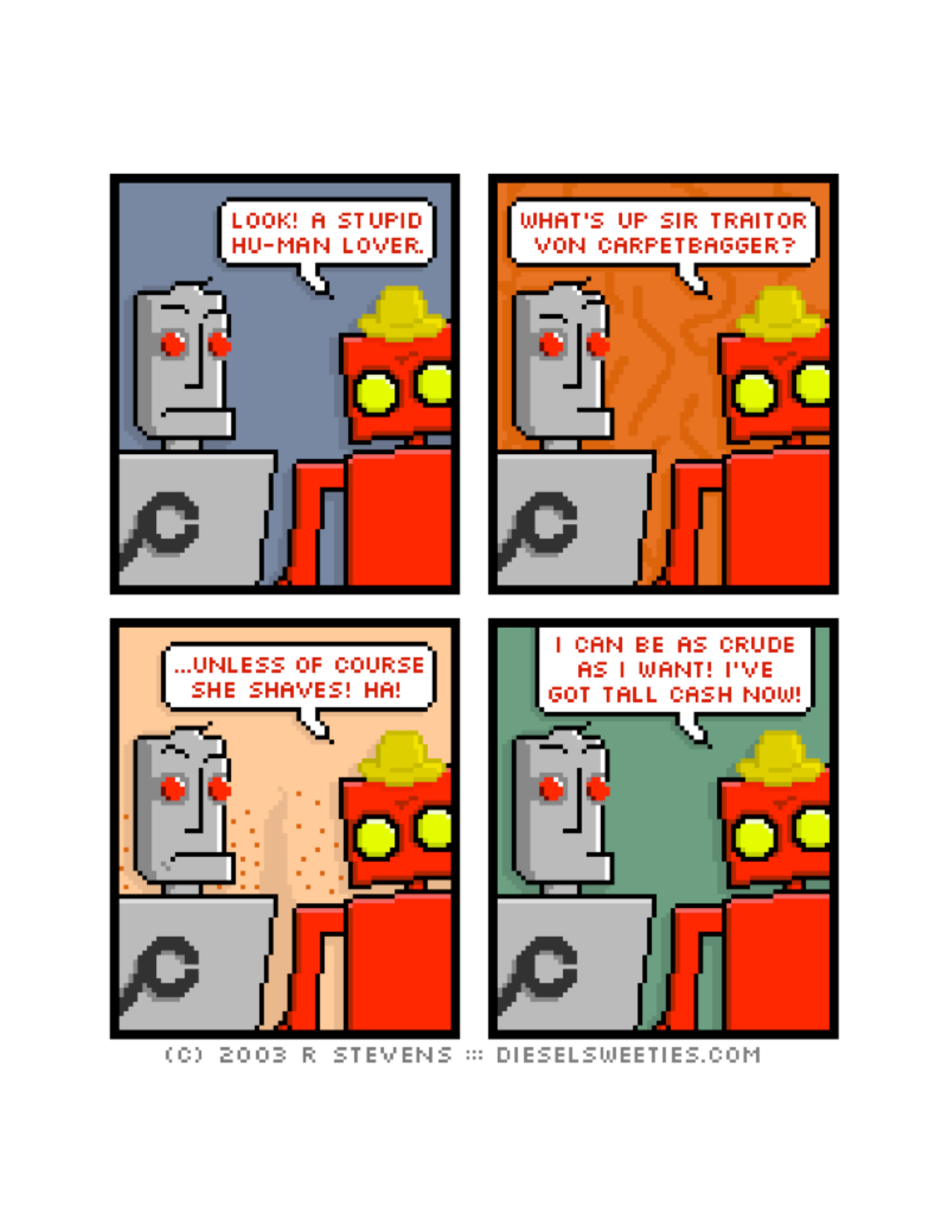 Diesel Sweeties (ebook volumes), page 190. Diesel Sweeties by R. Stevens, CC BY-NC. https://dieselsweeties.com/ebooks/