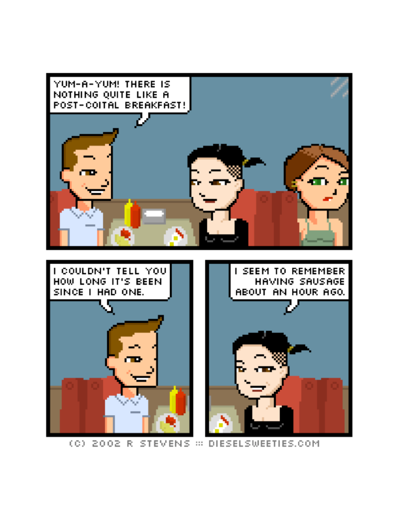 Diesel Sweeties (ebook volumes), page 40. Diesel Sweeties by R. Stevens, CC BY-NC. https://dieselsweeties.com/ebooks/