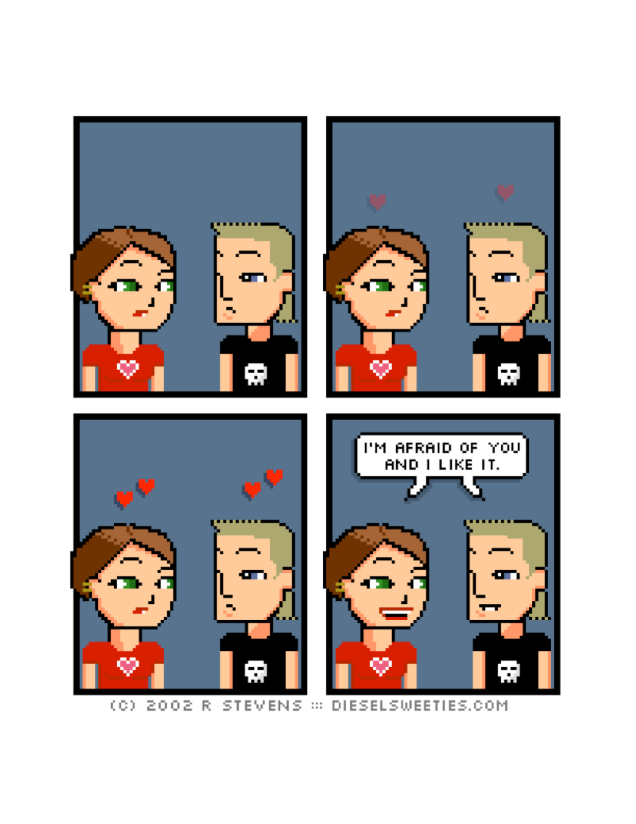 Diesel Sweeties (ebook volumes), page 59. Diesel Sweeties by R. Stevens, CC BY-NC. https://dieselsweeties.com/ebooks/
