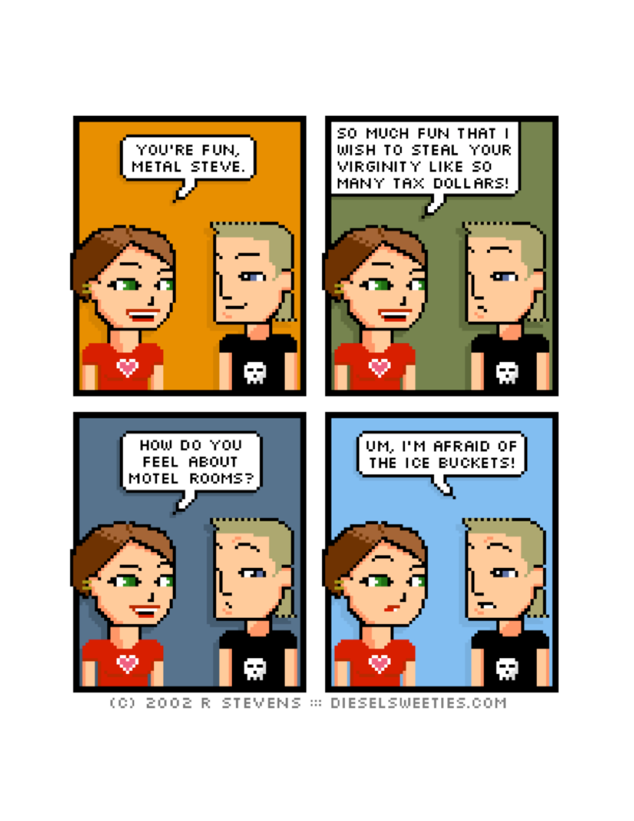 Diesel Sweeties (ebook volumes), page 66. Diesel Sweeties by R. Stevens, CC BY-NC. https://dieselsweeties.com/ebooks/