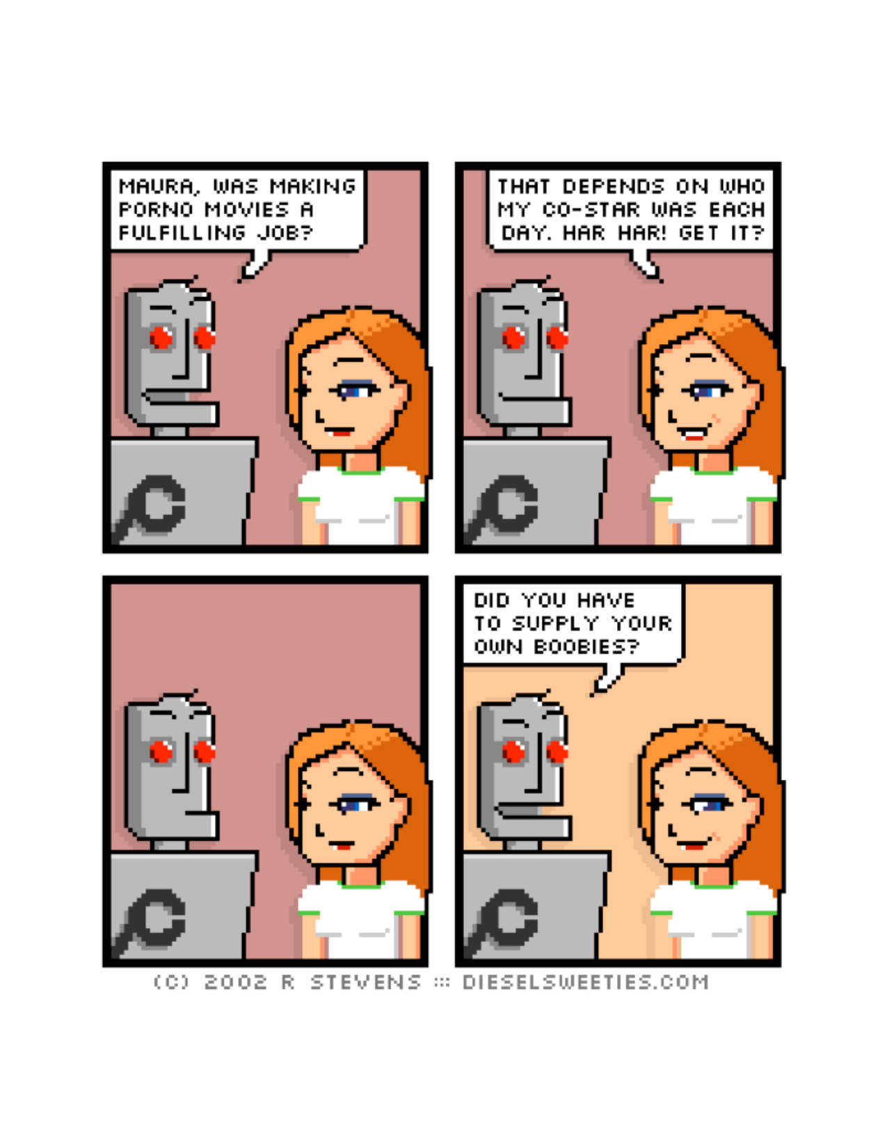 Diesel Sweeties (ebook volumes), page 72. Diesel Sweeties by R. Stevens, CC BY-NC. https://dieselsweeties.com/ebooks/