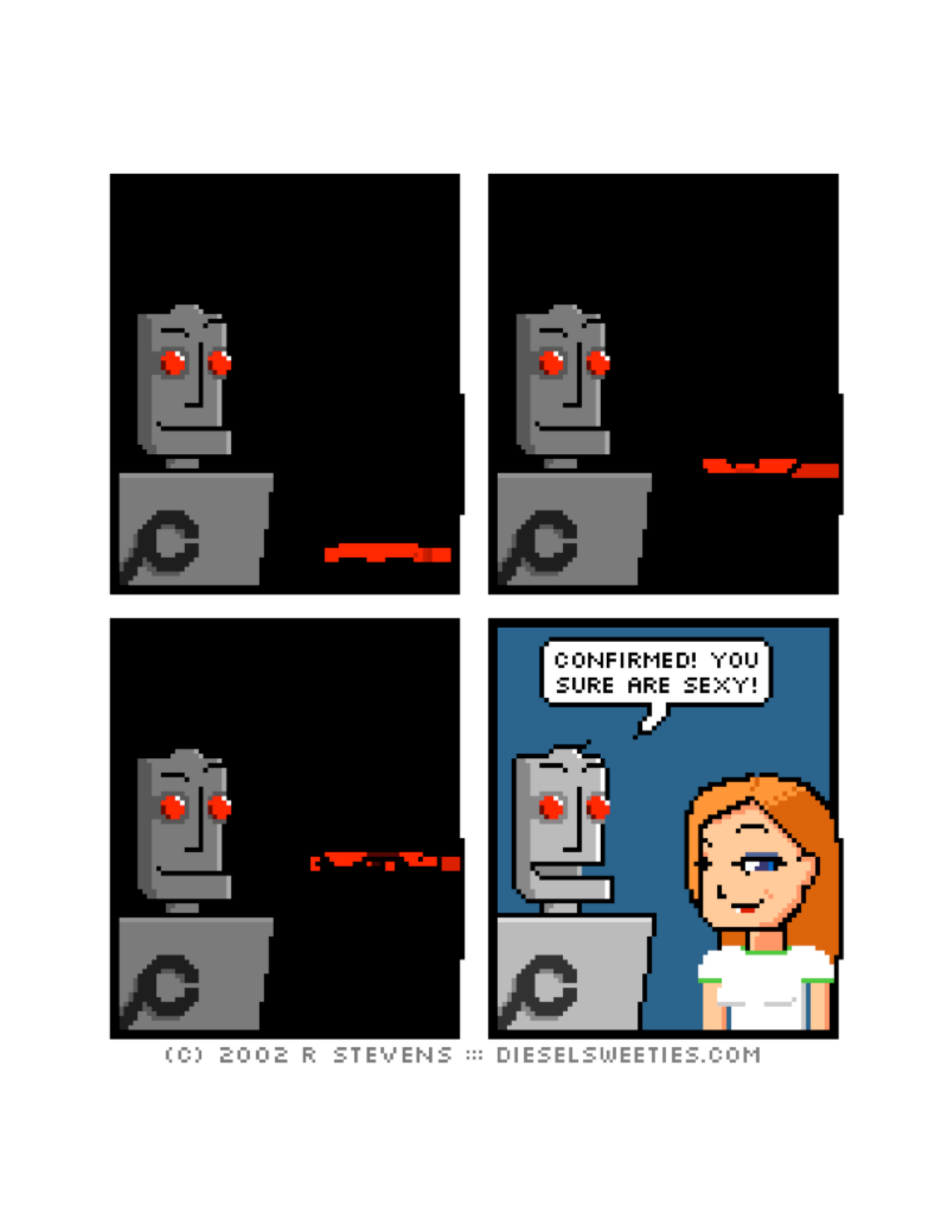 Diesel Sweeties (ebook volumes), page 74. Diesel Sweeties by R. Stevens, CC BY-NC. https://dieselsweeties.com/ebooks/