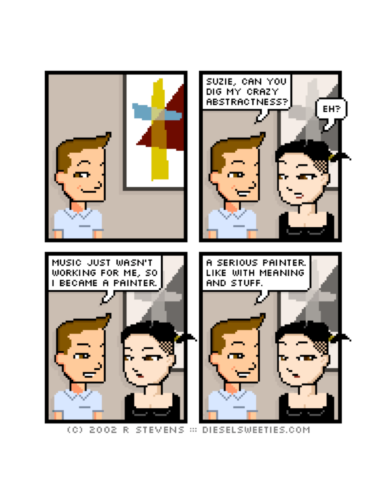 Diesel Sweeties (ebook volumes), page 91. Diesel Sweeties by R. Stevens, CC BY-NC. https://dieselsweeties.com/ebooks/