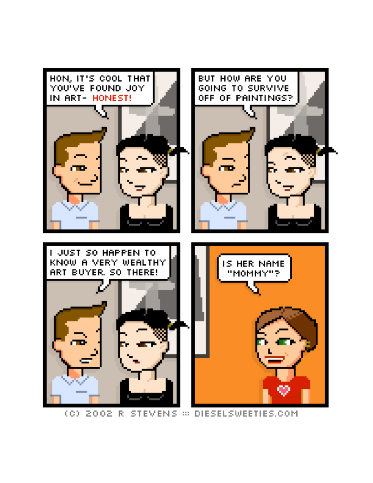 Diesel Sweeties (ebook volumes), page 92. Diesel Sweeties by R. Stevens, CC BY-NC. https://dieselsweeties.com/ebooks/