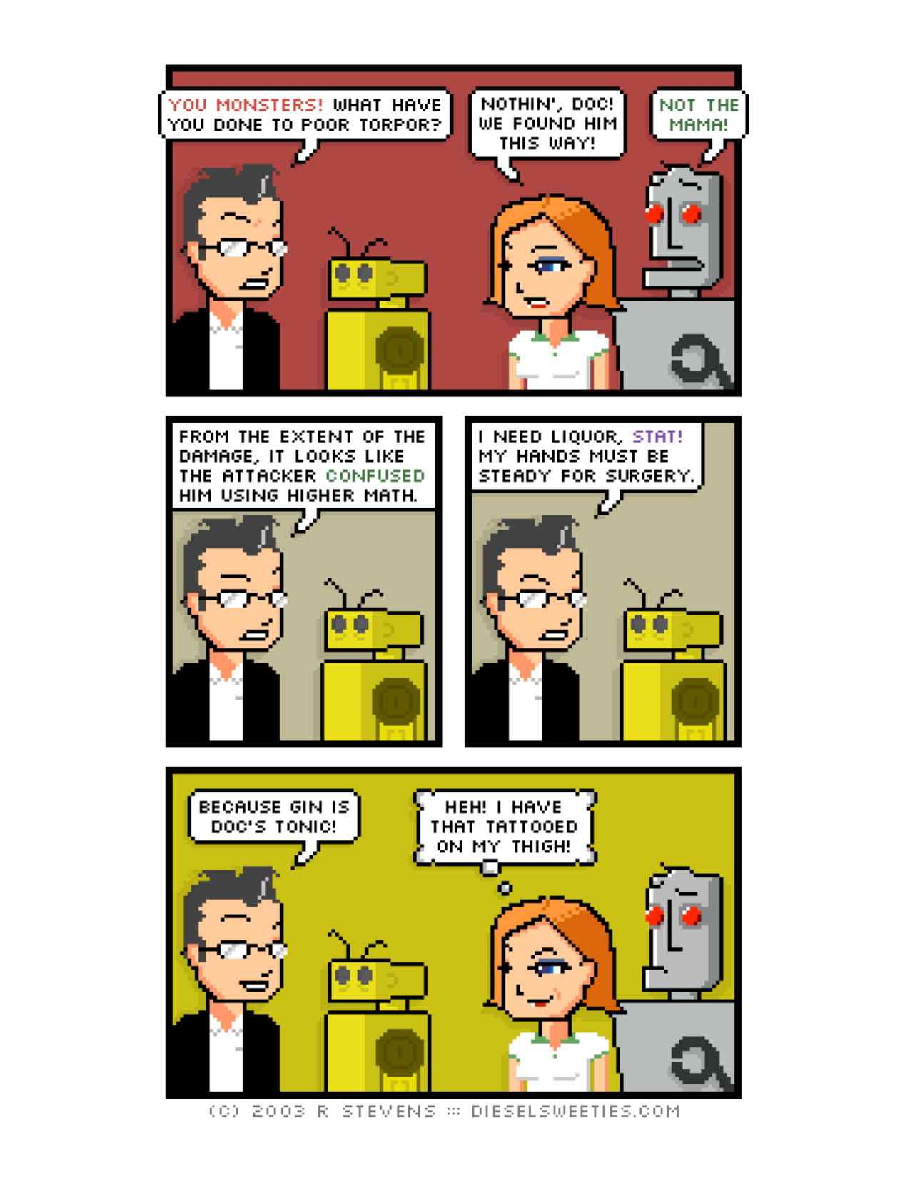 Diesel Sweeties (ebook volumes), page 102. Diesel Sweeties by R. Stevens, CC BY-NC. https://dieselsweeties.com/ebooks/