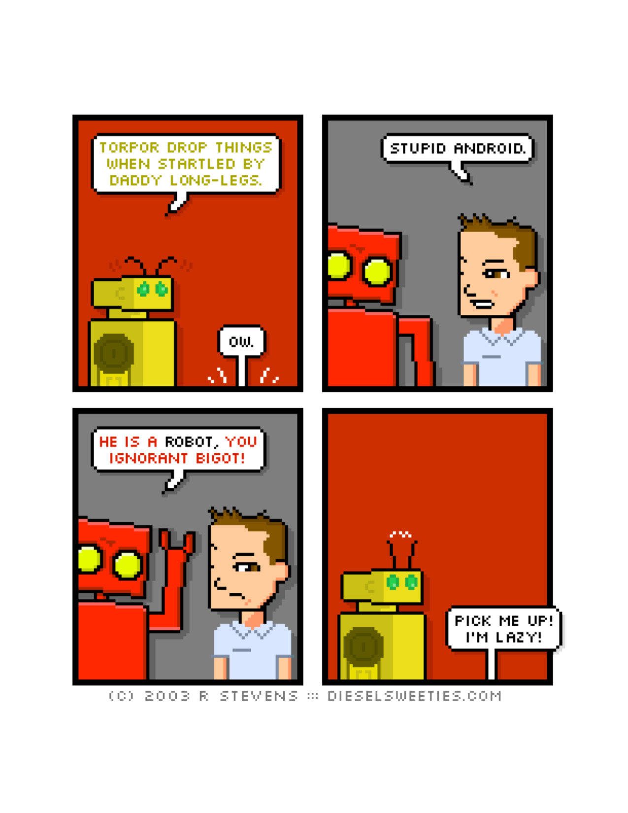 Diesel Sweeties (ebook volumes), page 109. Diesel Sweeties by R. Stevens, CC BY-NC. https://dieselsweeties.com/ebooks/