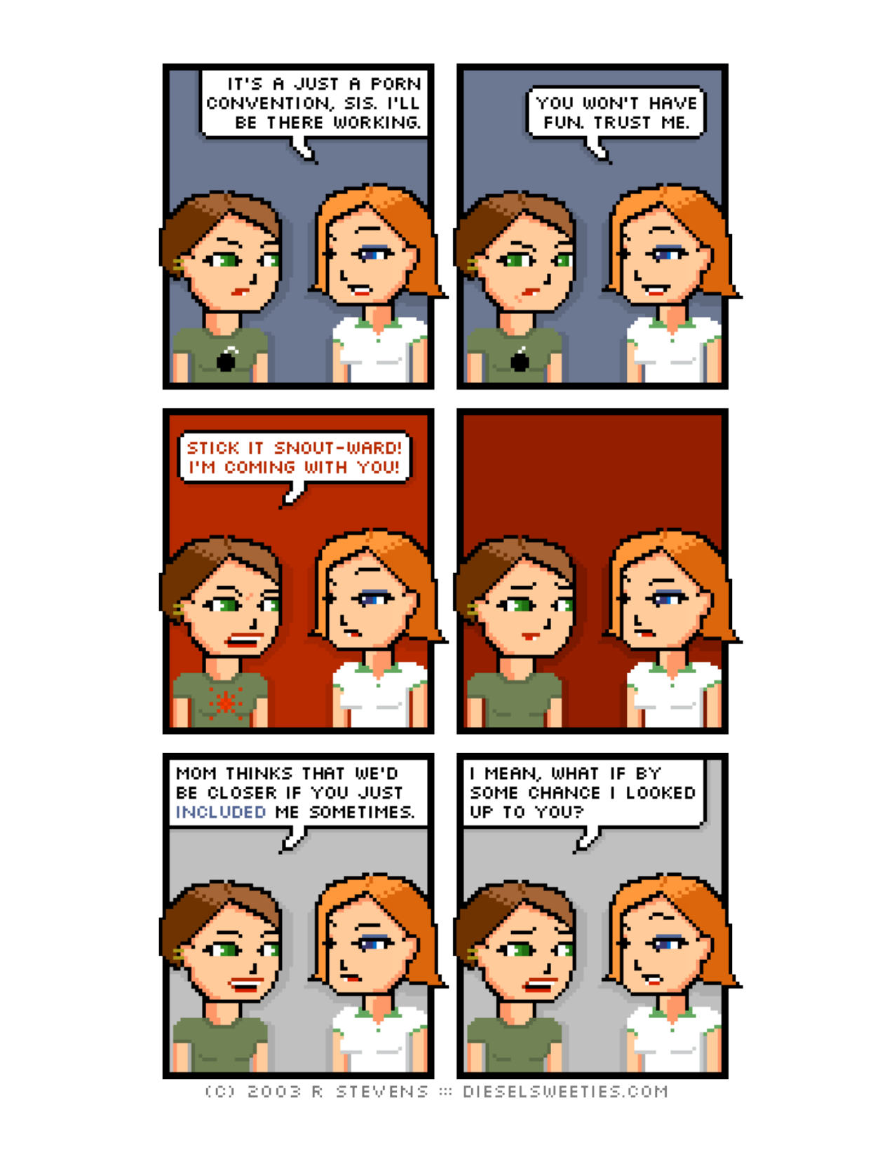 Diesel Sweeties (ebook volumes), page 112. Diesel Sweeties by R. Stevens, CC BY-NC. https://dieselsweeties.com/ebooks/