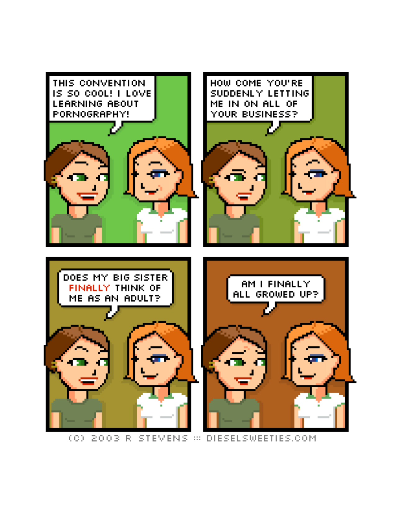 Diesel Sweeties (ebook volumes), page 120. Diesel Sweeties by R. Stevens, CC BY-NC. https://dieselsweeties.com/ebooks/