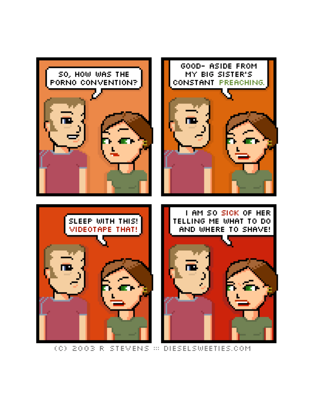 Diesel Sweeties (ebook volumes), page 151. Diesel Sweeties by R. Stevens, CC BY-NC. https://dieselsweeties.com/ebooks/
