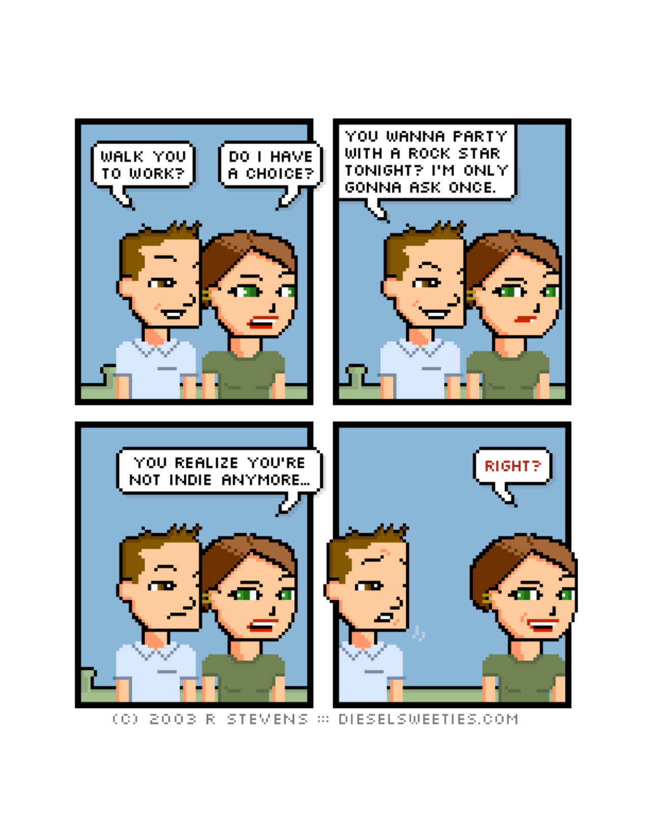 Diesel Sweeties (ebook volumes), page 154. Diesel Sweeties by R. Stevens, CC BY-NC. https://dieselsweeties.com/ebooks/