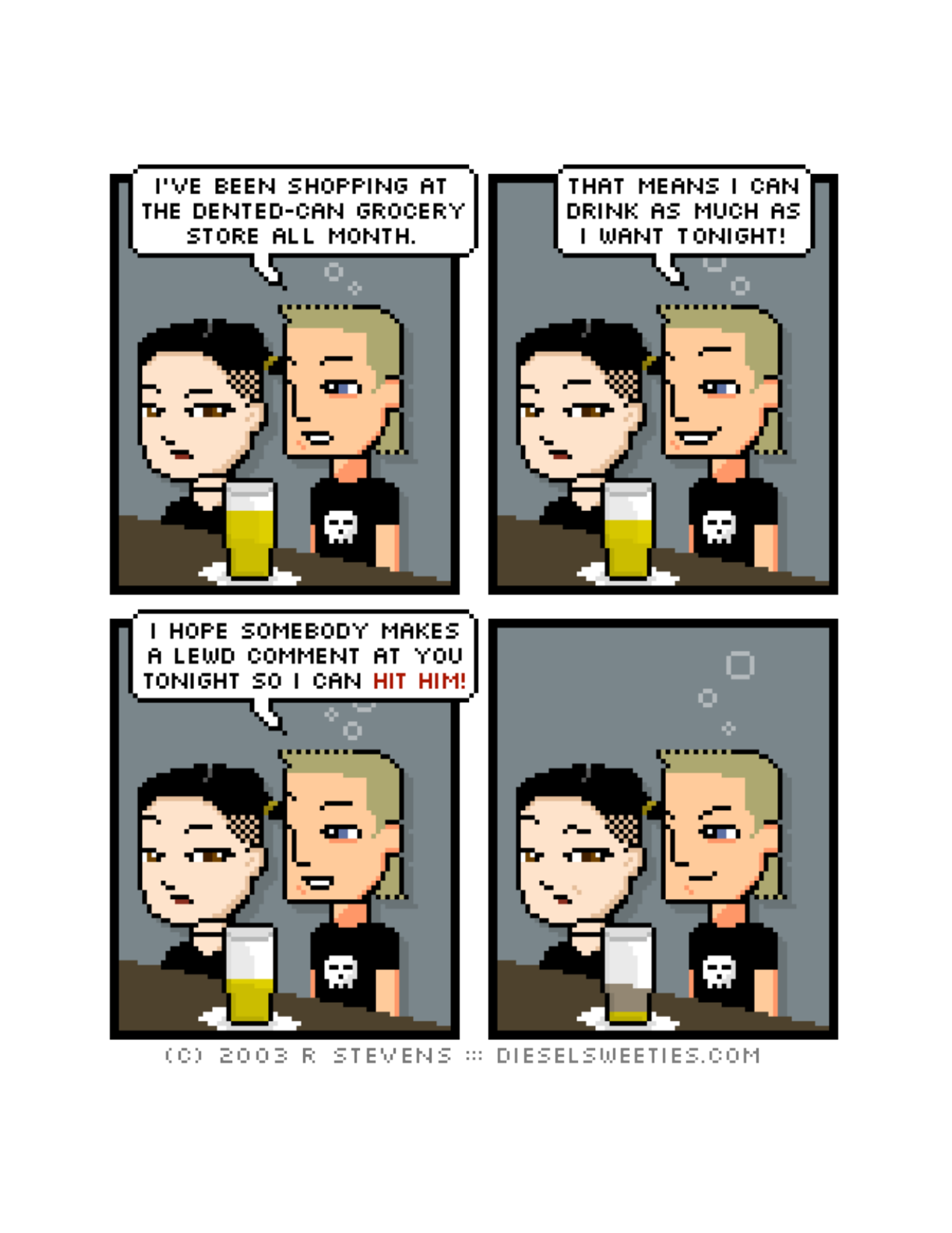 Diesel Sweeties (ebook volumes), page 164. Diesel Sweeties by R. Stevens, CC BY-NC. https://dieselsweeties.com/ebooks/