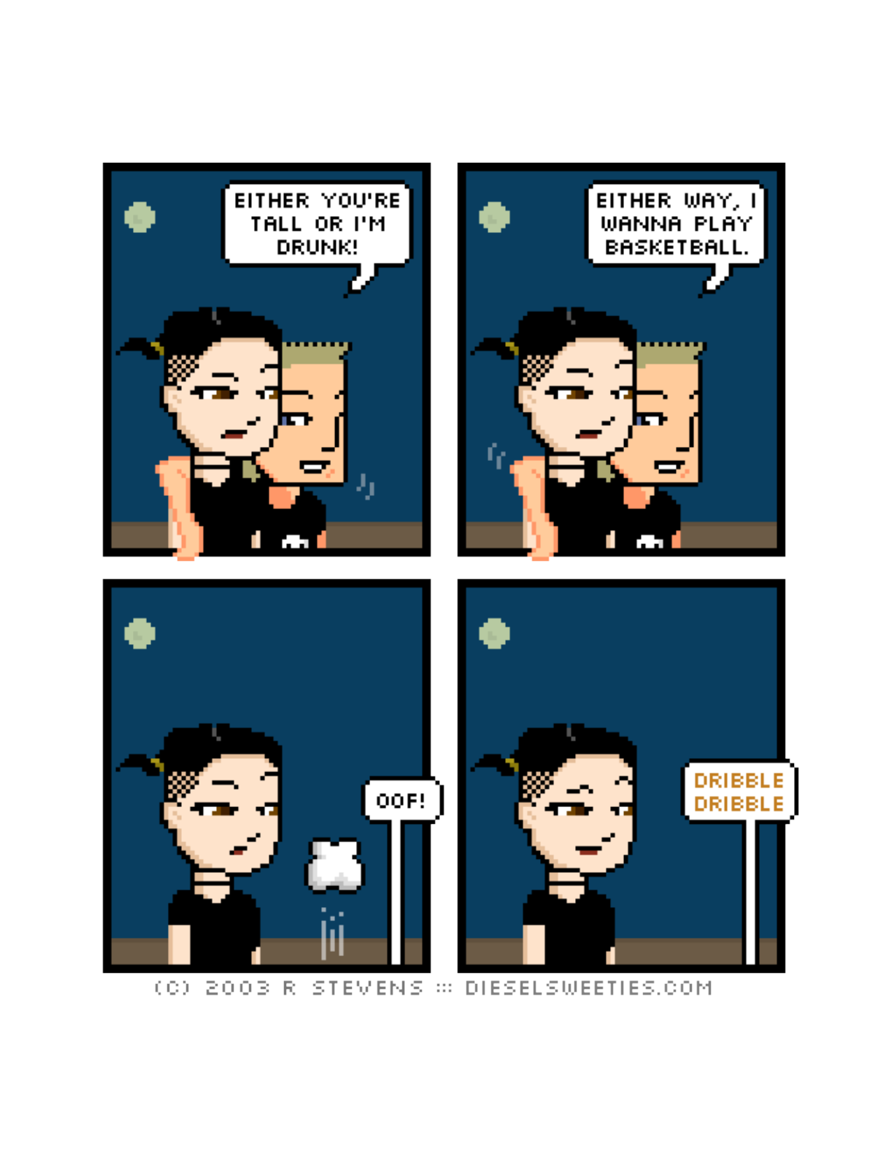 Diesel Sweeties (ebook volumes), page 166. Diesel Sweeties by R. Stevens, CC BY-NC. https://dieselsweeties.com/ebooks/