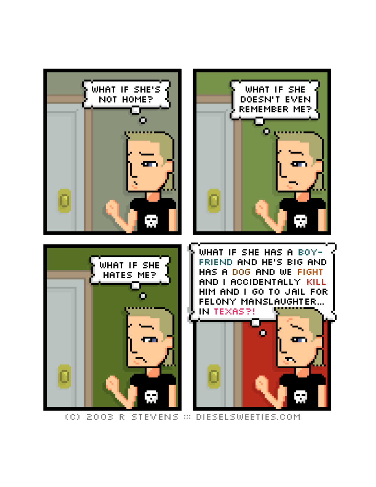 Diesel Sweeties (ebook volumes), page 175. Diesel Sweeties by R. Stevens, CC BY-NC. https://dieselsweeties.com/ebooks/
