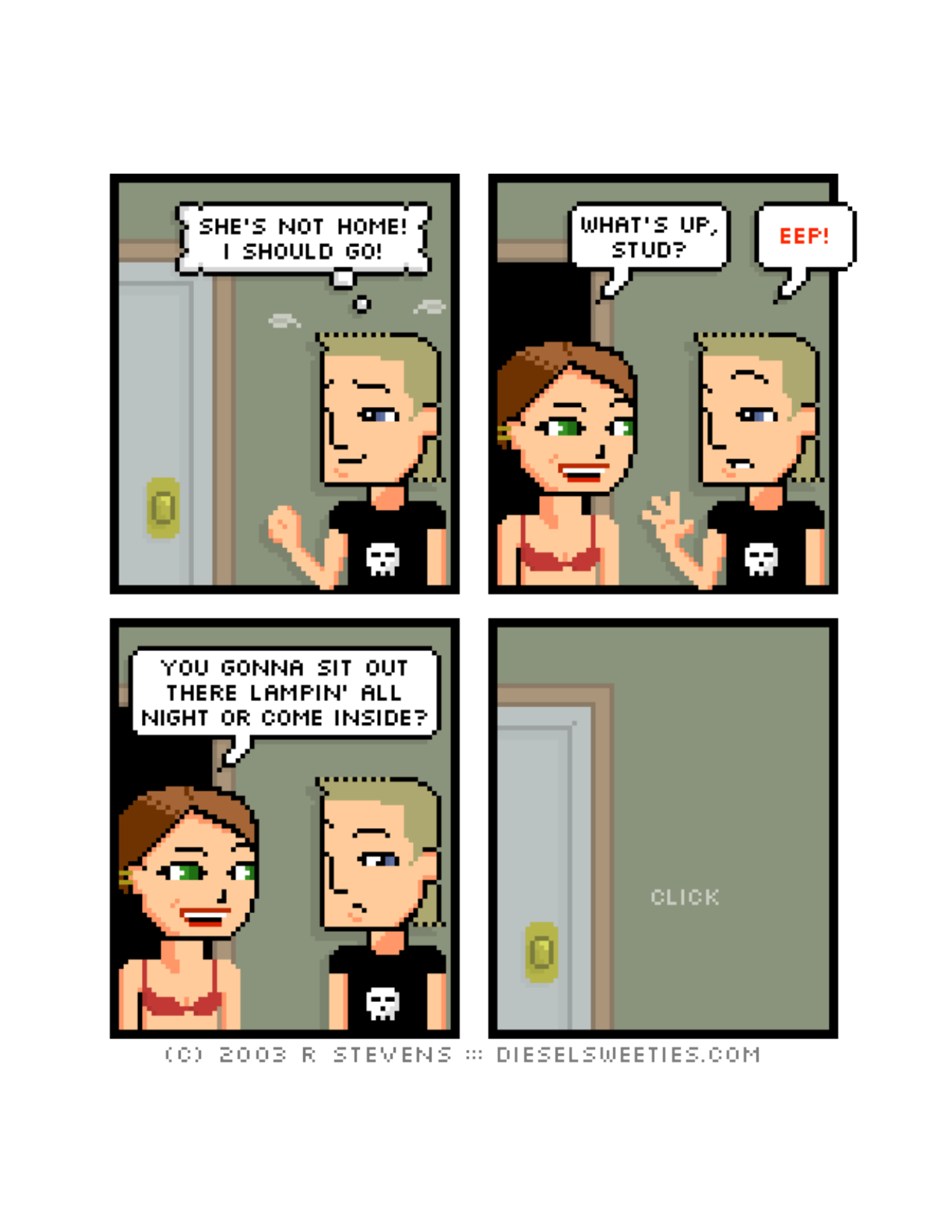 Diesel Sweeties (ebook volumes), page 176. Diesel Sweeties by R. Stevens, CC BY-NC. https://dieselsweeties.com/ebooks/
