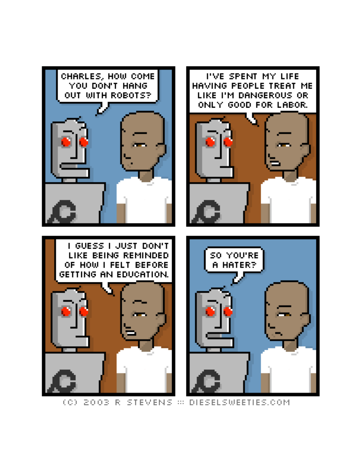 Diesel Sweeties (ebook volumes), page 178. Diesel Sweeties by R. Stevens, CC BY-NC. https://dieselsweeties.com/ebooks/